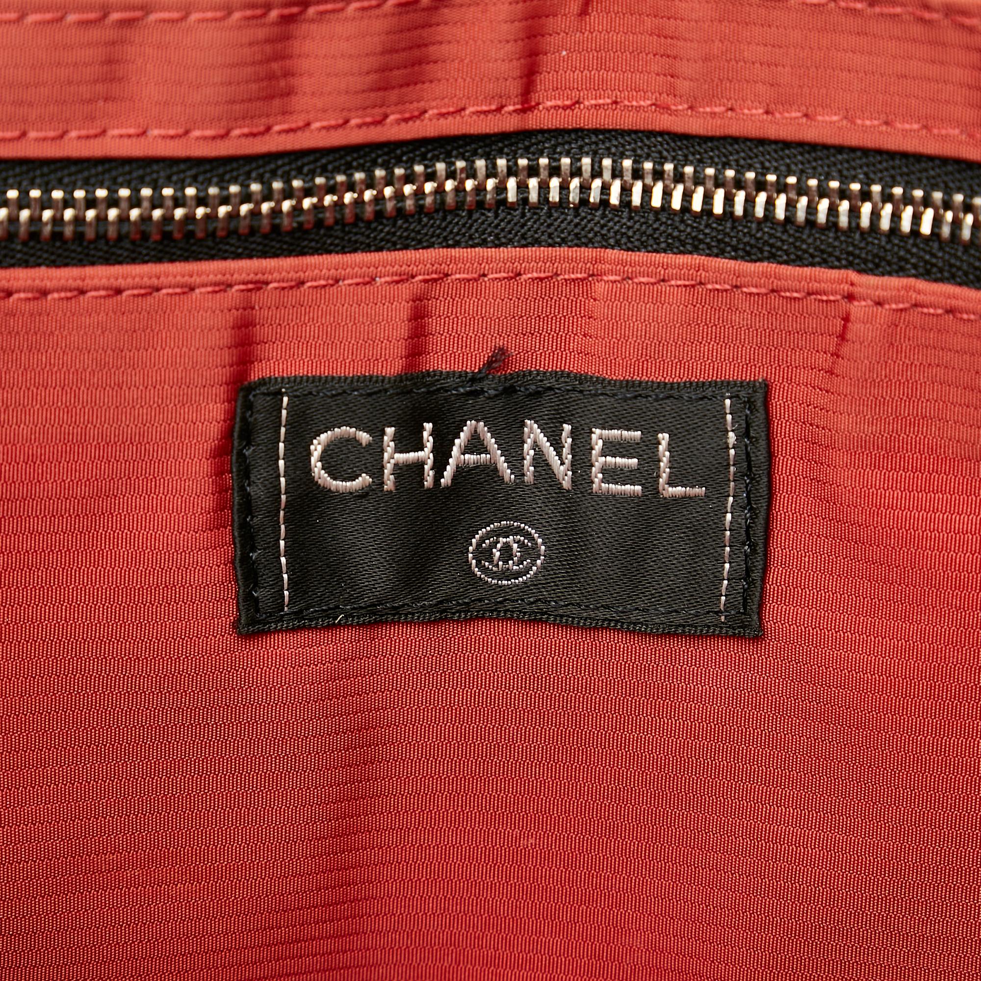 Chanel Old Travel Line Nylon Tote Bag (SHG-25579)