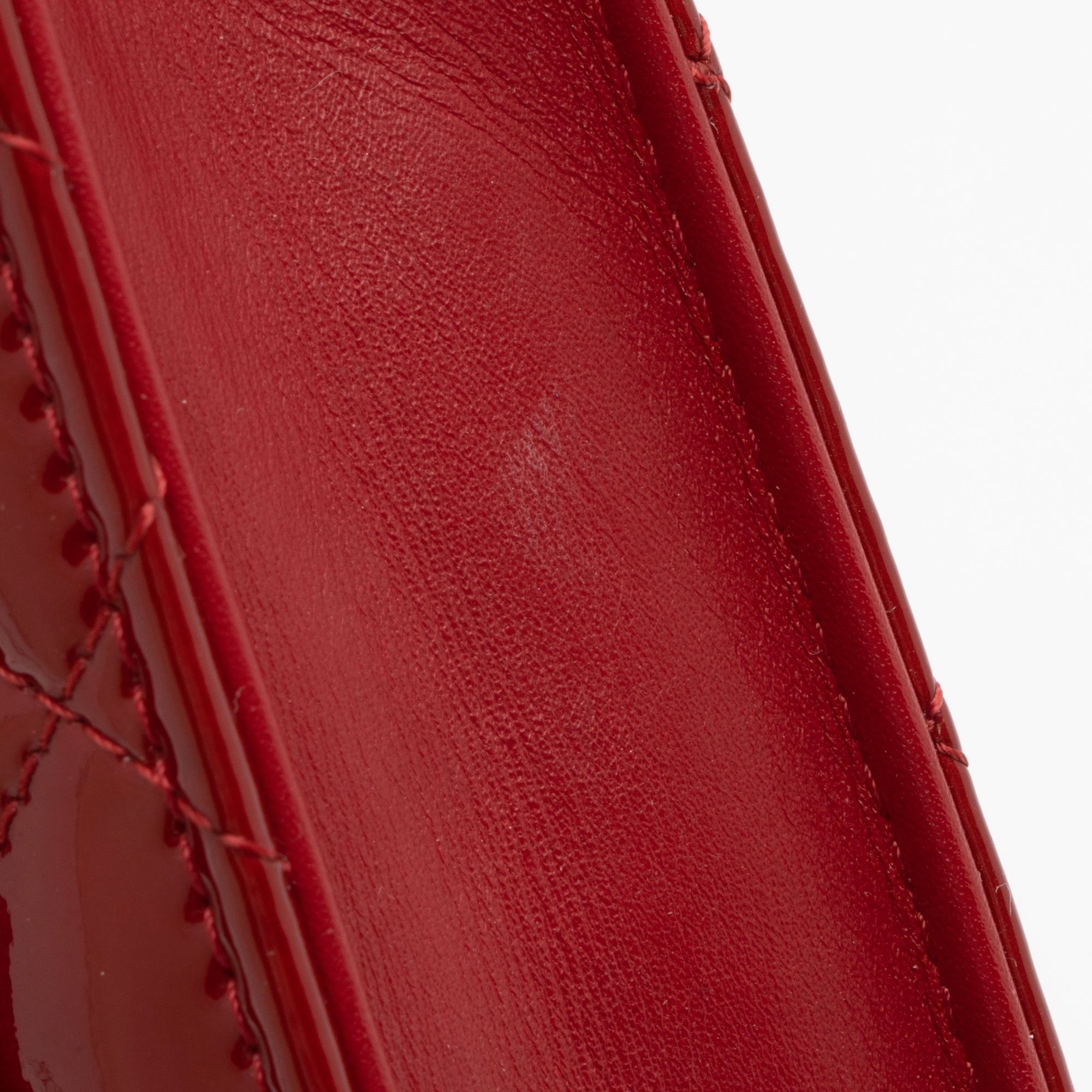 Chanel Patent Leather Classic Wallet on Chain Bag (SHF-23342)