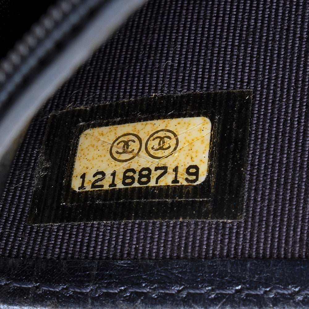 Chanel Quilted Metallic Calfskin Reissue Yen Wallet - FINAL SALE (SHF-18687)