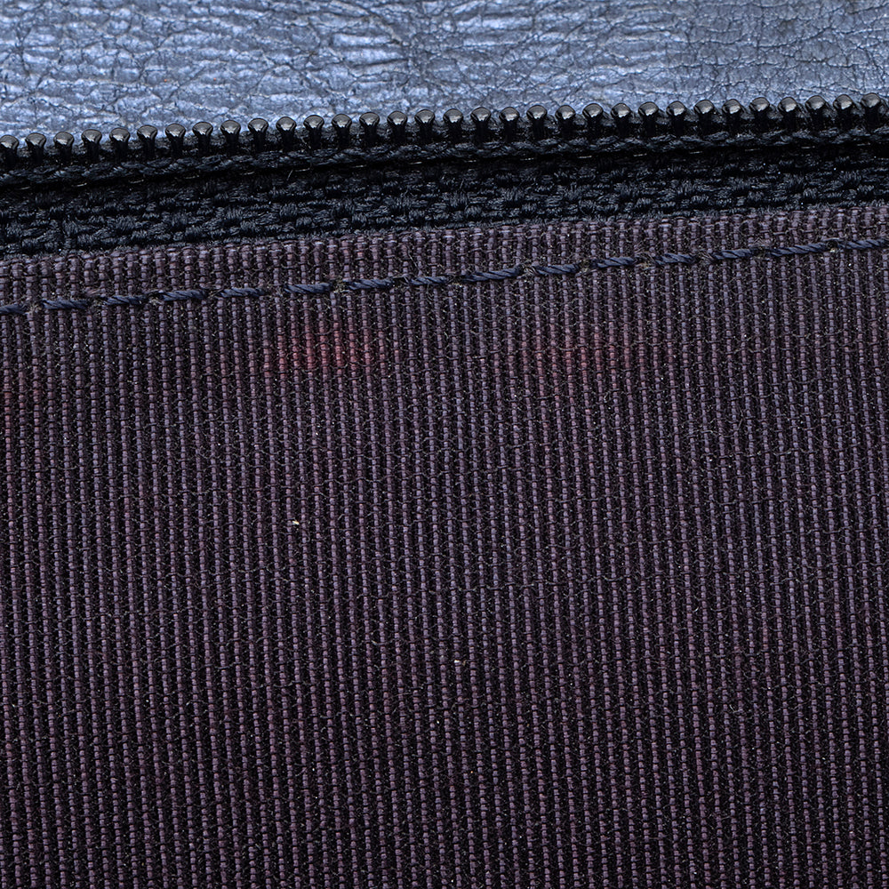 Chanel Quilted Metallic Calfskin Reissue Yen Wallet - FINAL SALE (SHF-18687)