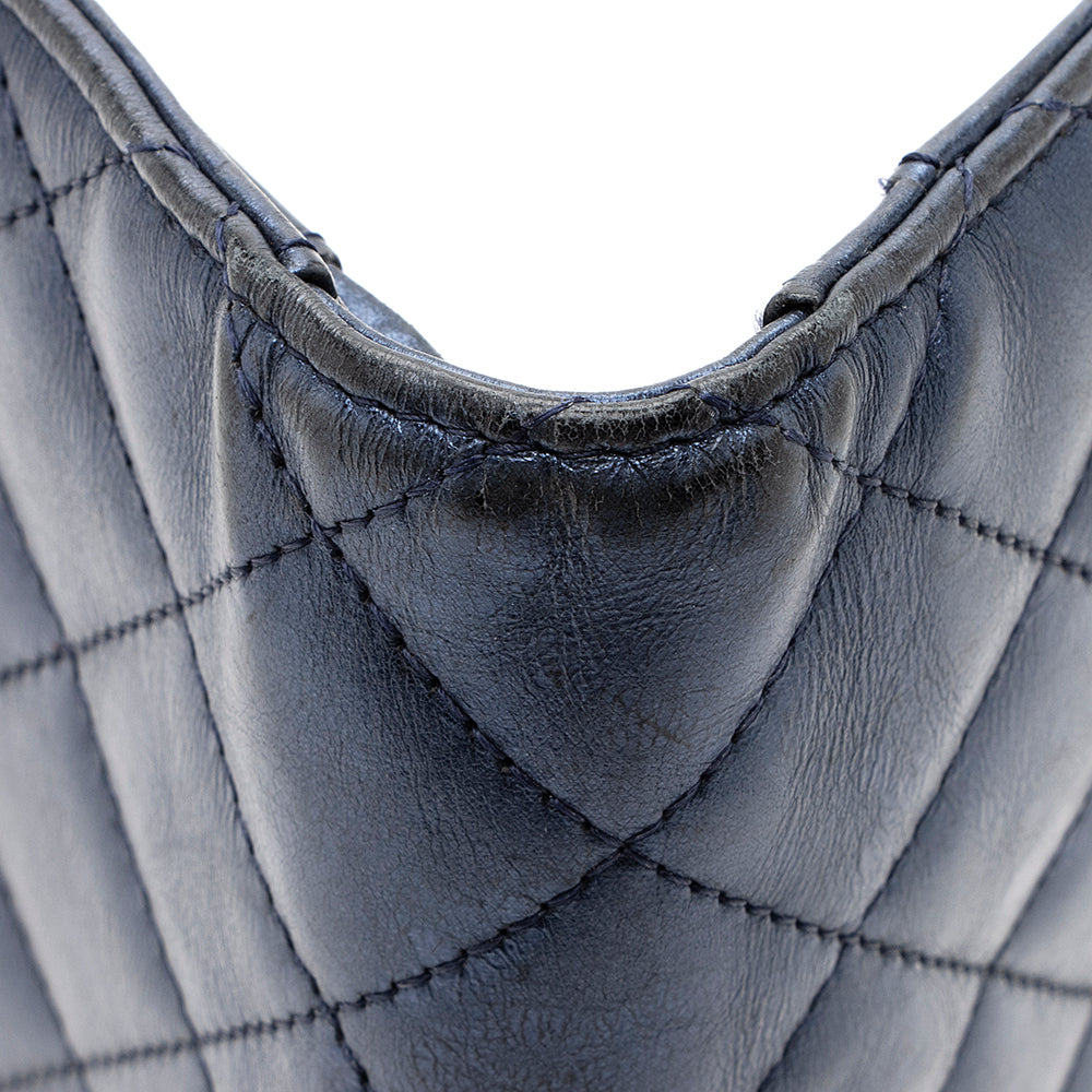 Chanel Quilted Metallic Calfskin Reissue Yen Wallet - FINAL SALE (SHF-18687)