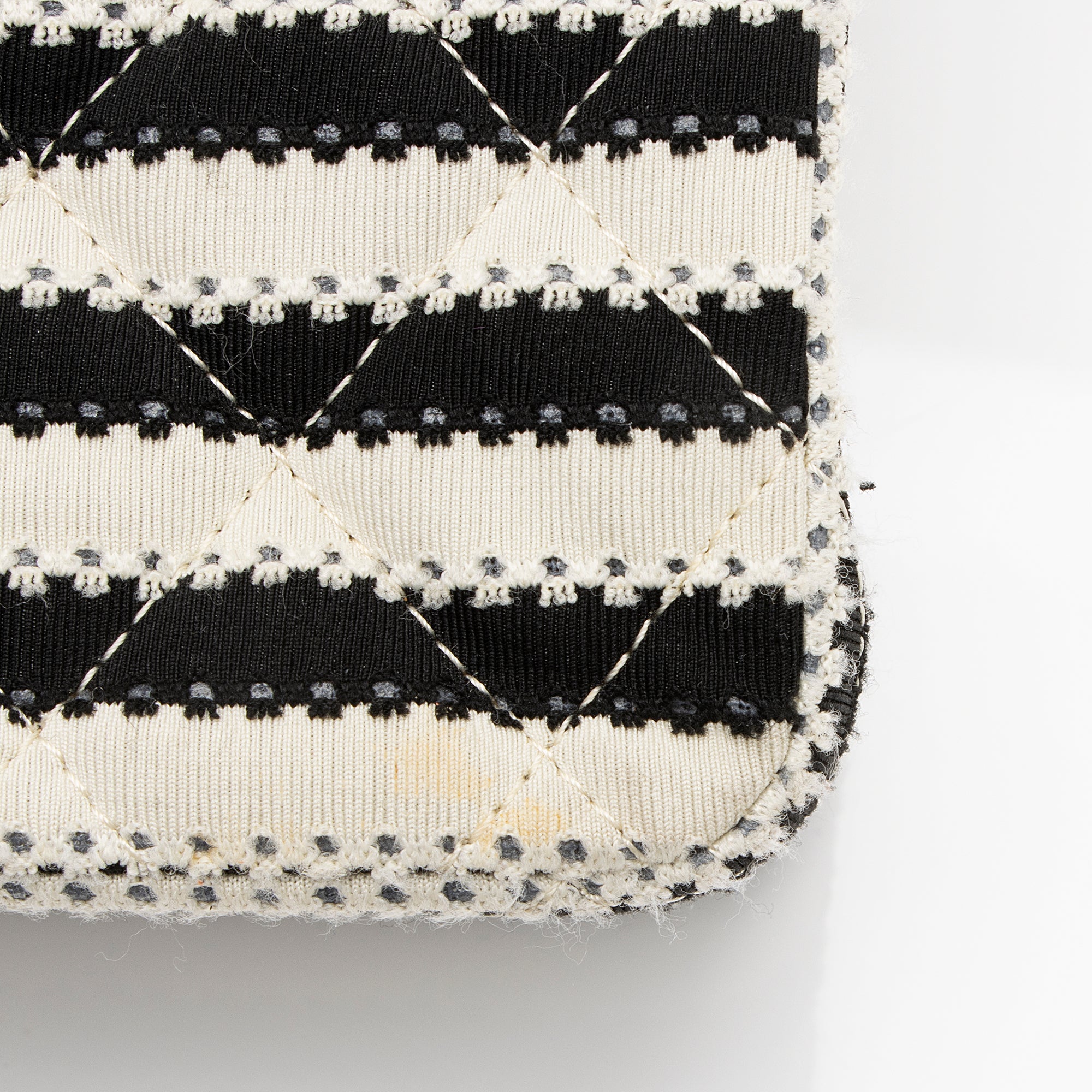 Chanel Quilted Jersey Pearl Coco Sailor Medium Flap Bag (SHF-23372)