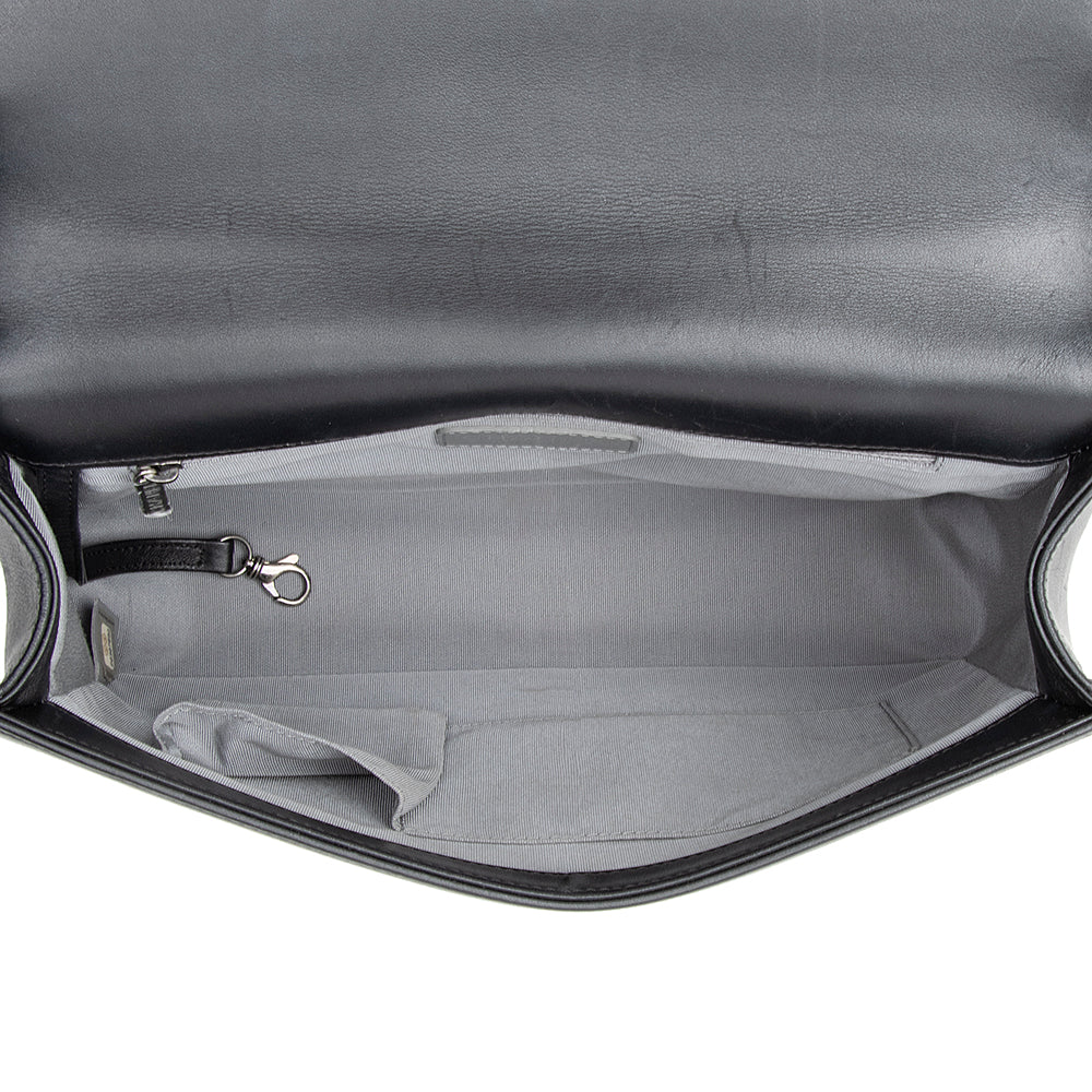 Chanel Quilted Lambskin Large Boy Bag (SHF-20392)