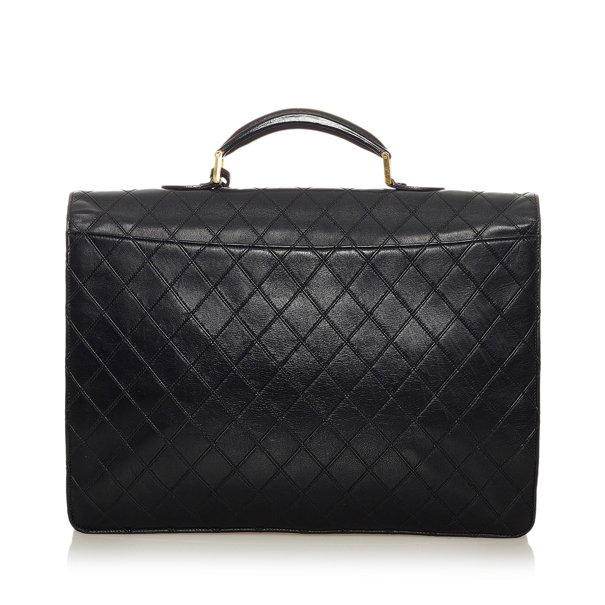 Chanel Timeless Leather Business Bag (SHG-27400)