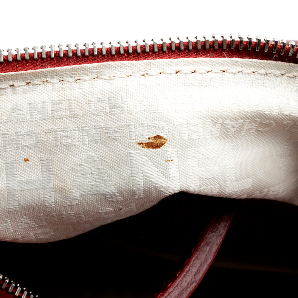 Chanel Tweed Clover Bowler Satchel - FINAL SALE (SHF-18677)