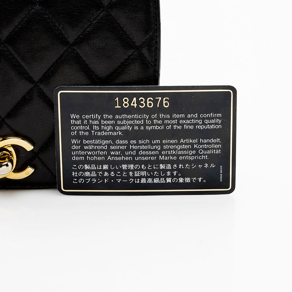 Chanel Vintage Lambskin CC Belt Bag - Size 32 / 80 (SHF-18329)