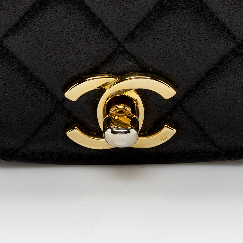 Chanel Vintage Lambskin CC Belt Bag - Size 32 / 80 (SHF-18329)