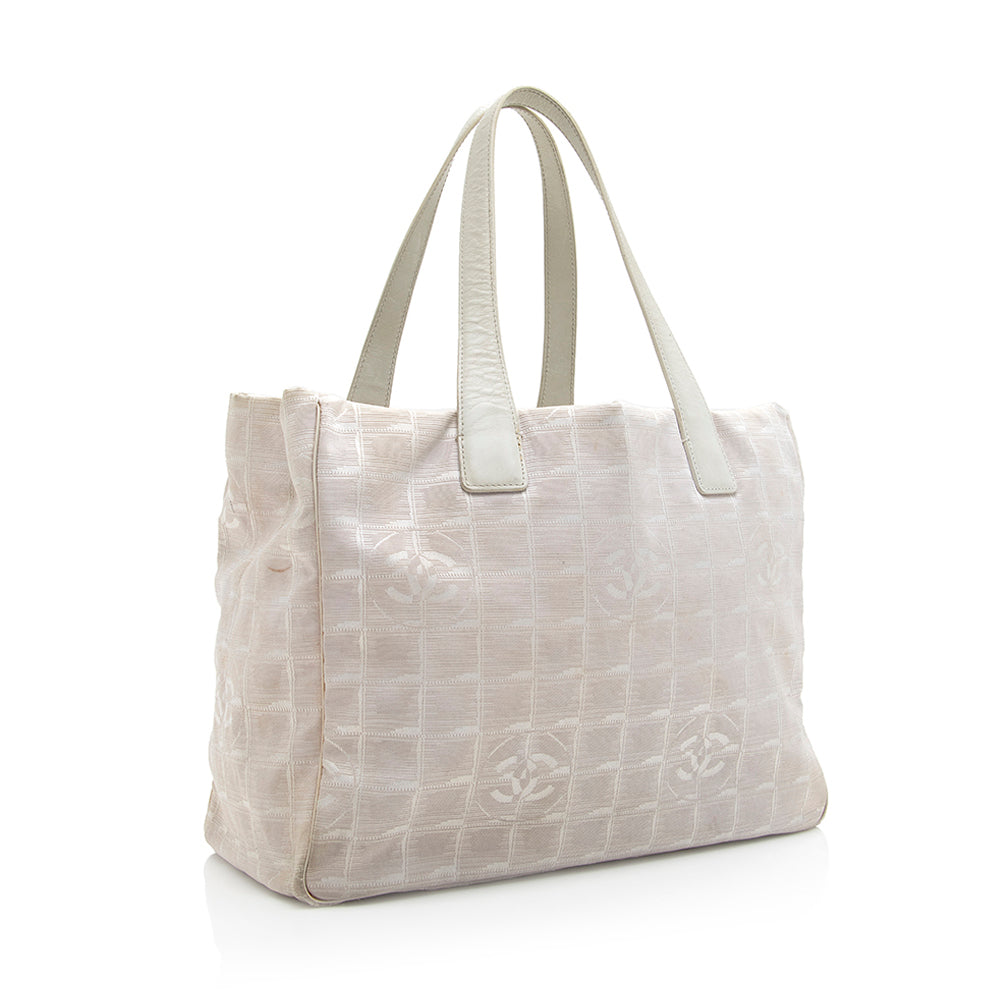 Chanel Vintage Nylon Travel Ligne Large Tote - FINAL SALE (SHF-18670)