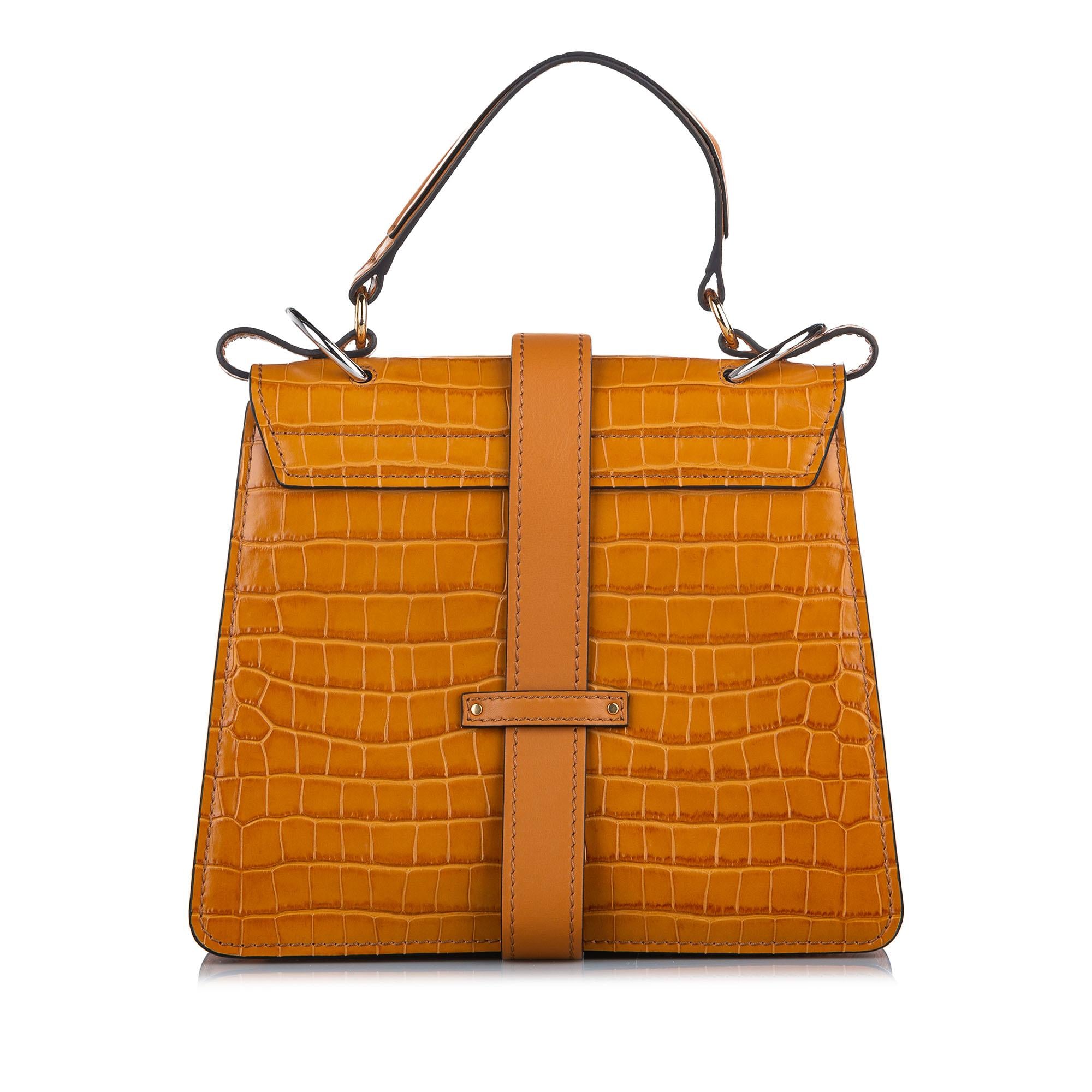 Chloe Aby Leather Satchel (SHG-37796)