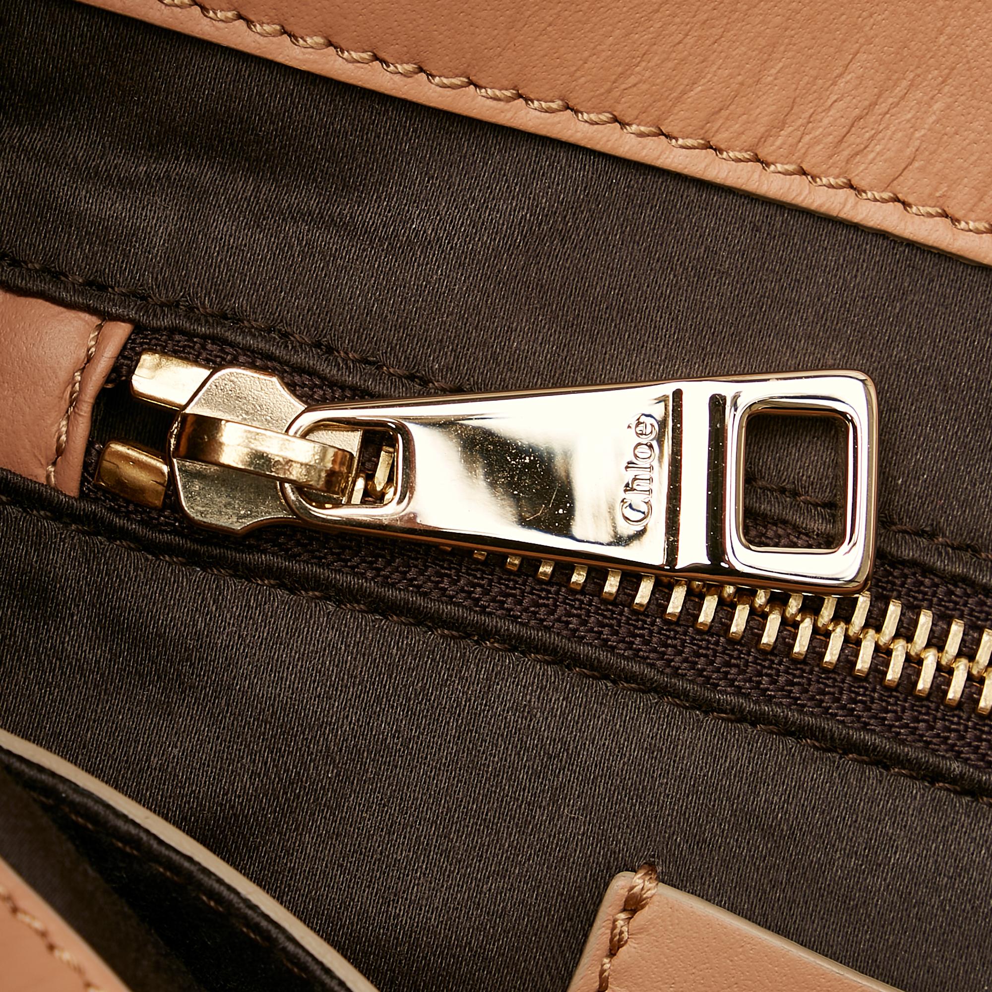 Chloe Baylee Leather Satchel (SHG-25373)