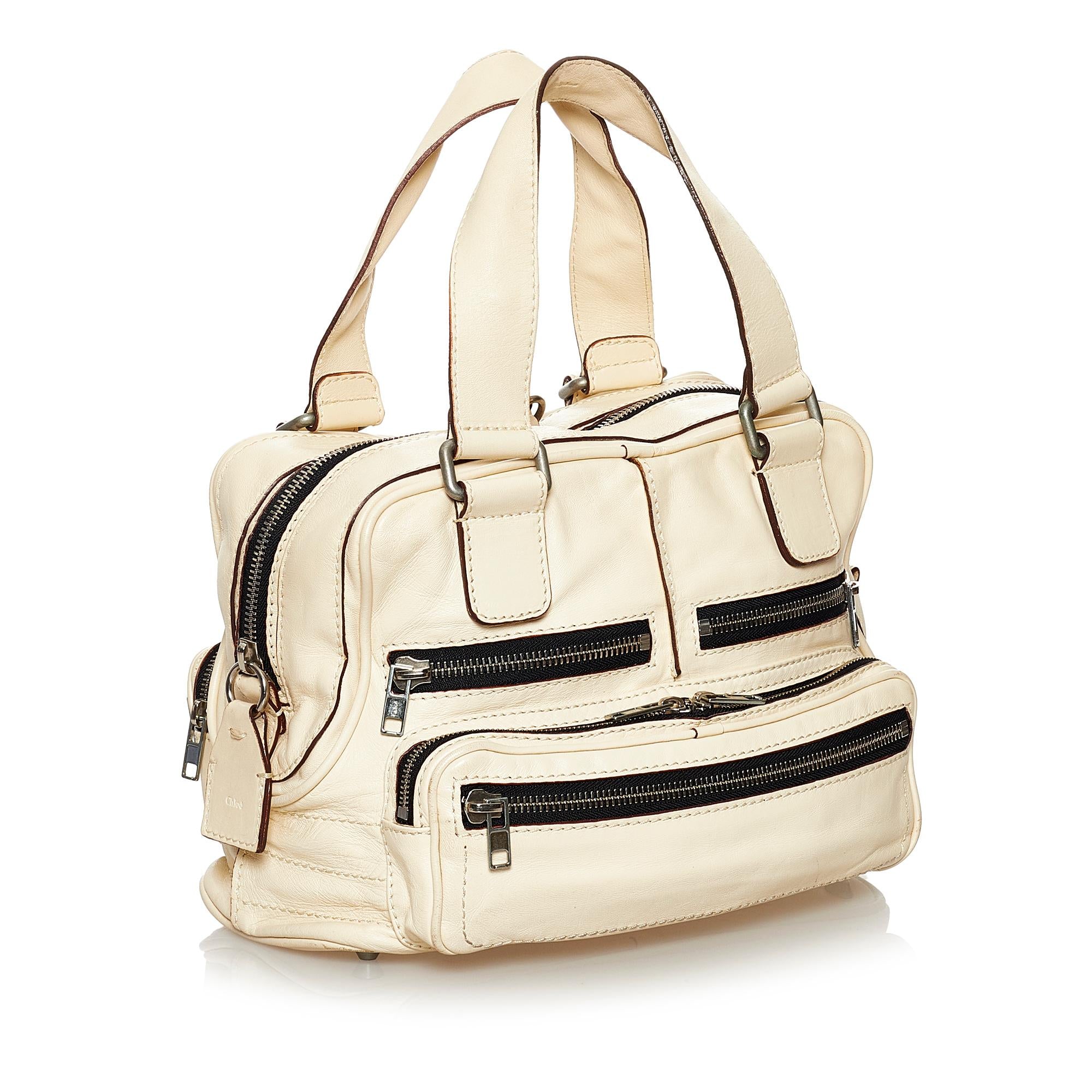 Chloe Betty Leather Tote Bag (SHG-30158)