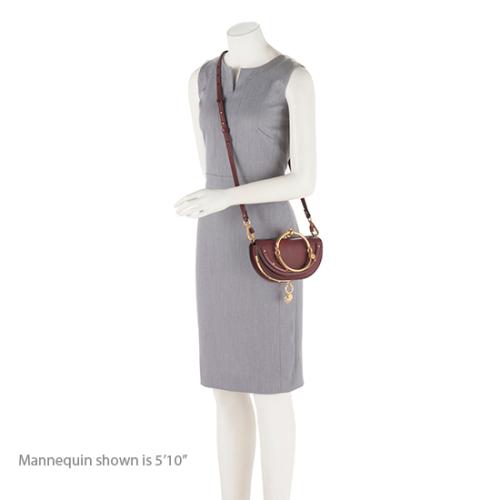 Chloe Calfskin Nile Minaudiere Small Bracelet Bag (SHF-19237)