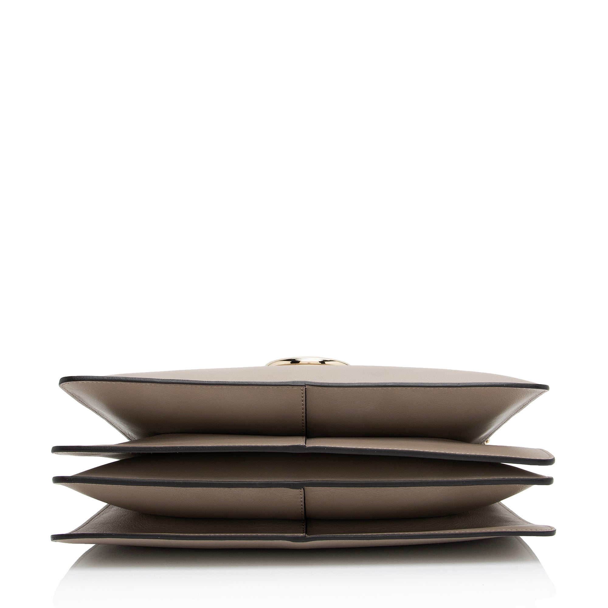 Chloe Calfskin Suede Faye Medium Shoulder Bag (SHF-23060)