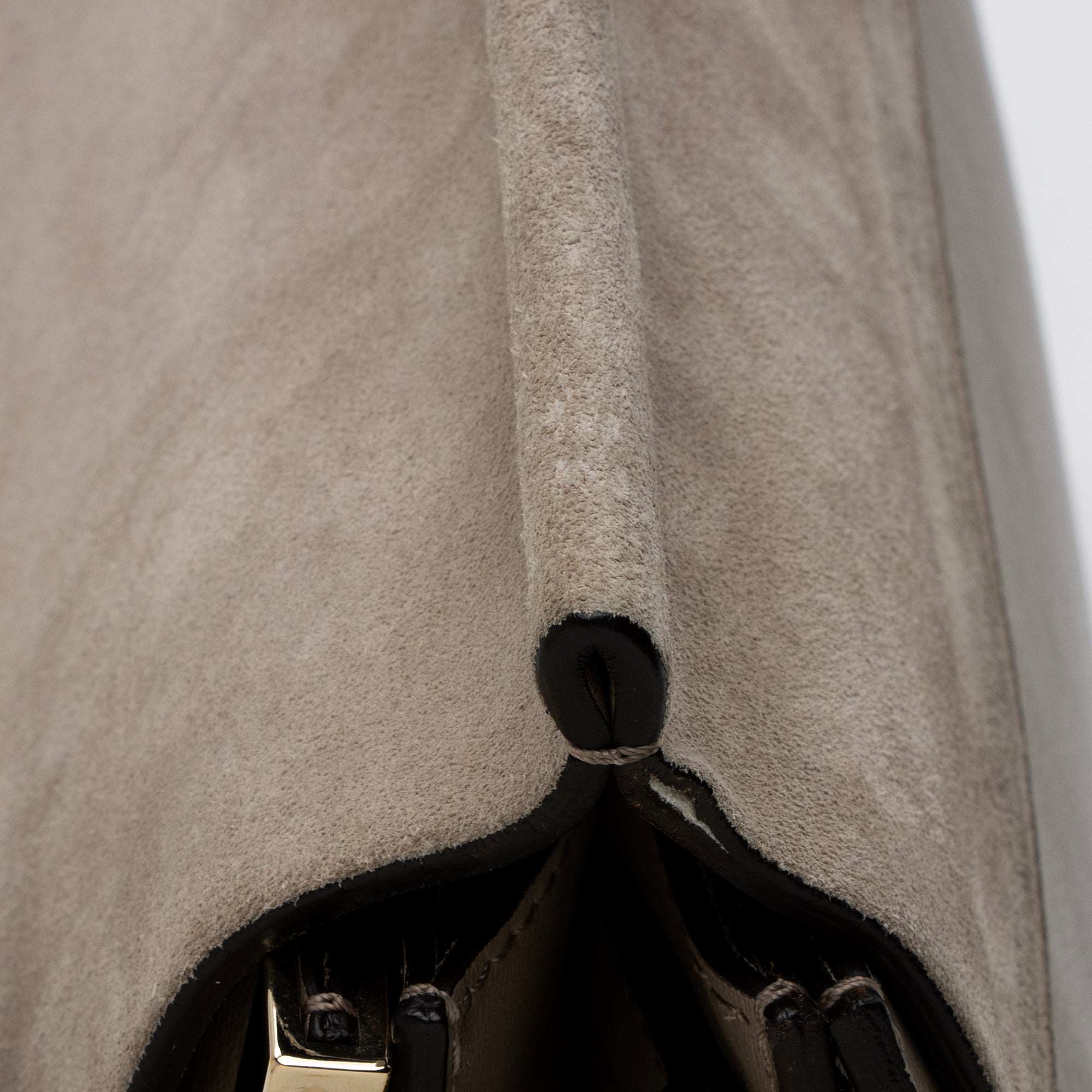 Chloe Calfskin Suede Faye Medium Shoulder Bag (SHF-23060)