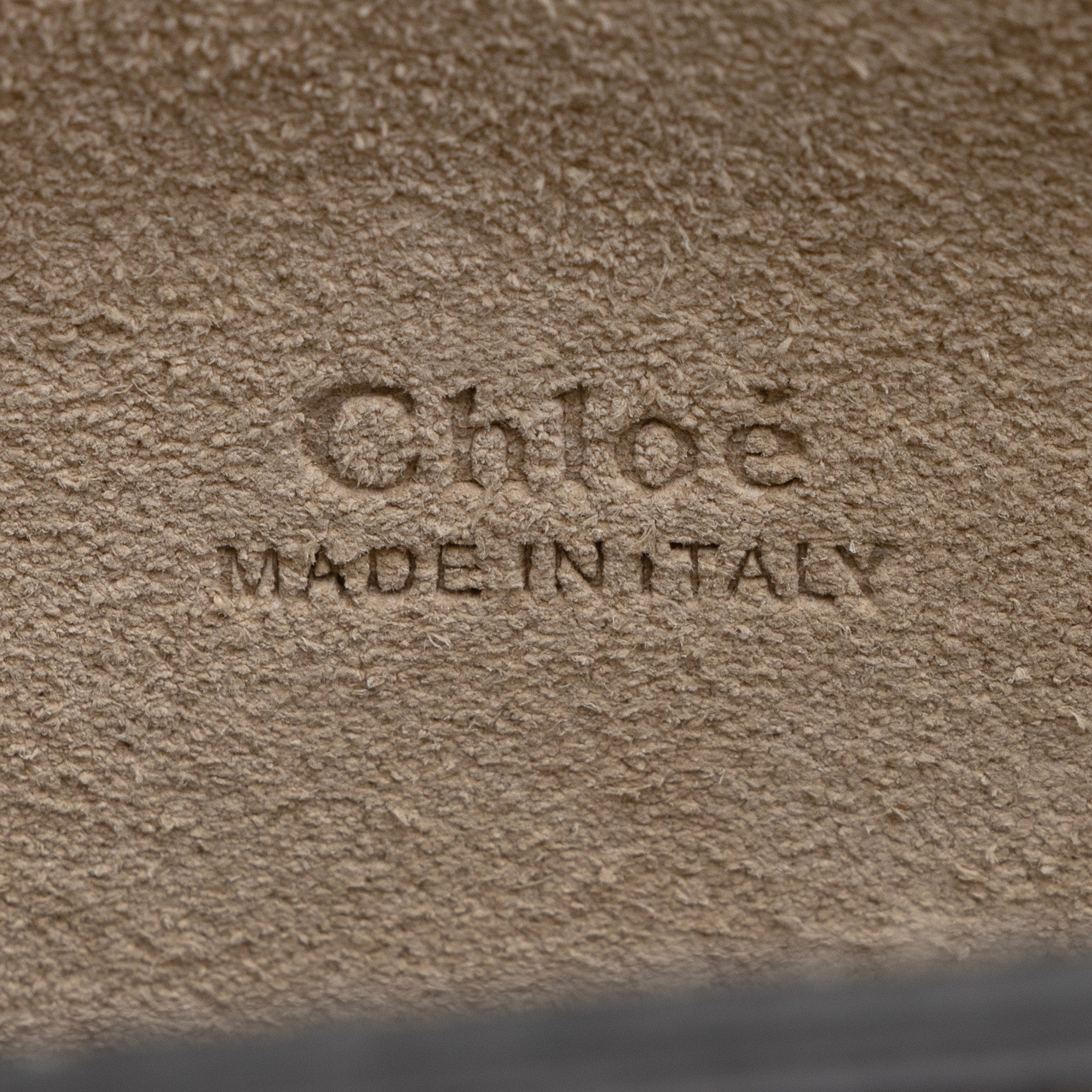 Chloe Calfskin Suede Faye Medium Shoulder Bag (SHF-23060)