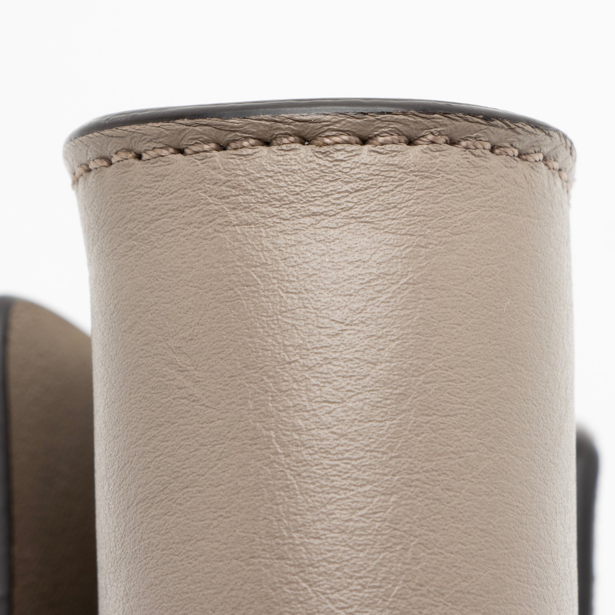 Chloe Calfskin Suede Faye Mini Shoulder Bag (SHF-23331)