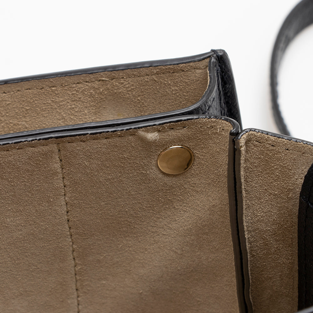 Chloe Calfskin Suede Faye Small Shoulder Bag - FINAL SALE (SHF-16306)