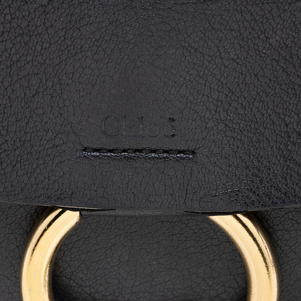 Chloe Calfskin Suede Faye Small Shoulder Bag - FINAL SALE (SHF-16306)