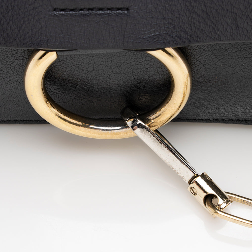 Chloe Calfskin Suede Faye Small Shoulder Bag - FINAL SALE (SHF-16306)