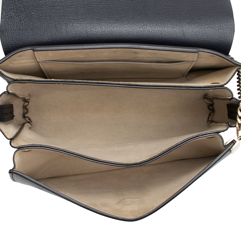 Chloe Calfskin Suede Faye Small Shoulder Bag - FINAL SALE (SHF-16306)