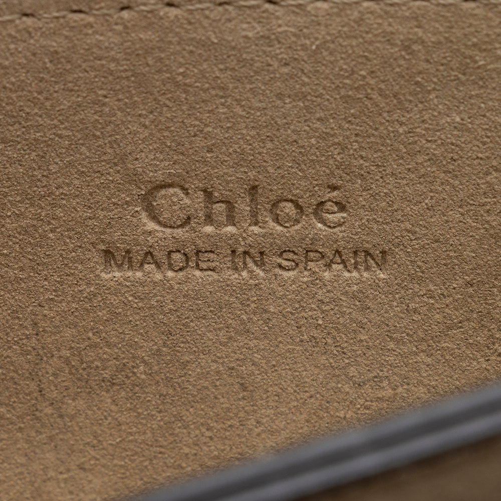 Chloe Calfskin Suede Faye Small Shoulder Bag - FINAL SALE (SHF-16306)