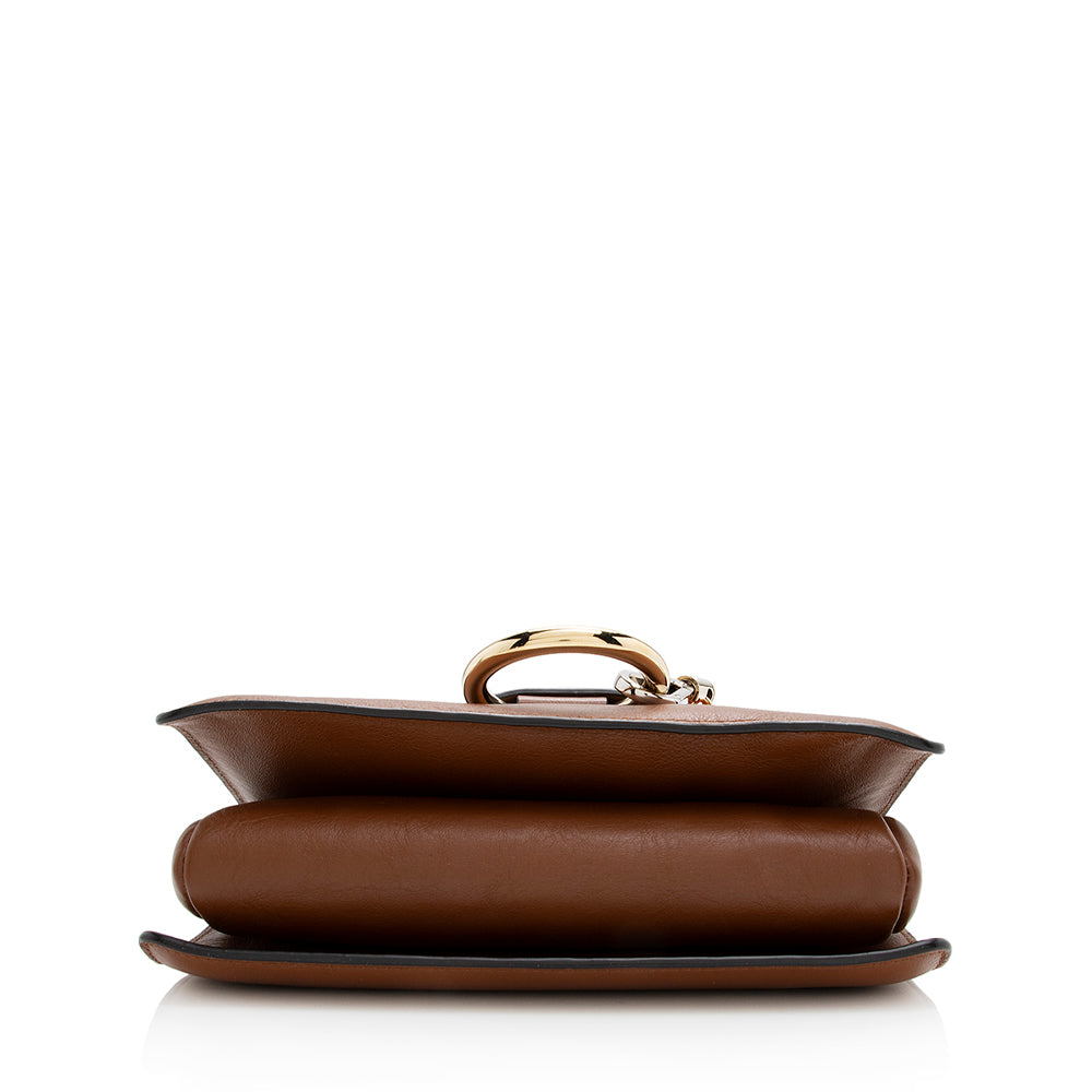 Chloe Calfskin Suede Faye Small Shoulder Bag (SHF-18754)