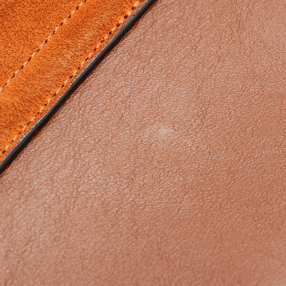 Chloe Calfskin Suede Faye Small Shoulder Bag (SHF-18754)