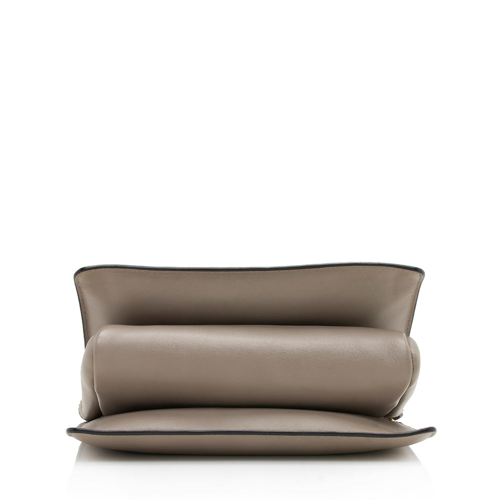 Chloe Calfskin Suede Small Faye Shoulder Bag (SHF-12535)