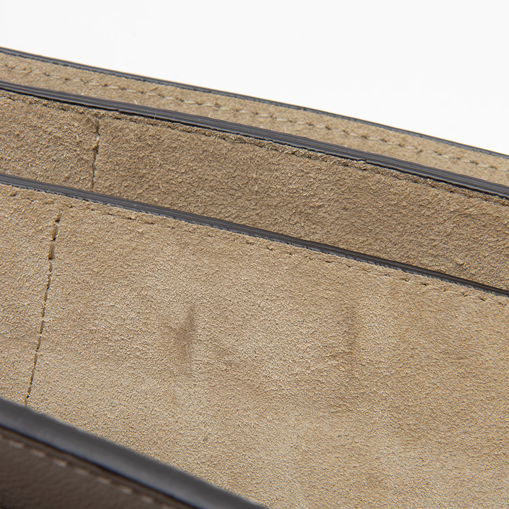 Chloe Calfskin Suede Small Faye Shoulder Bag (SHF-12535)