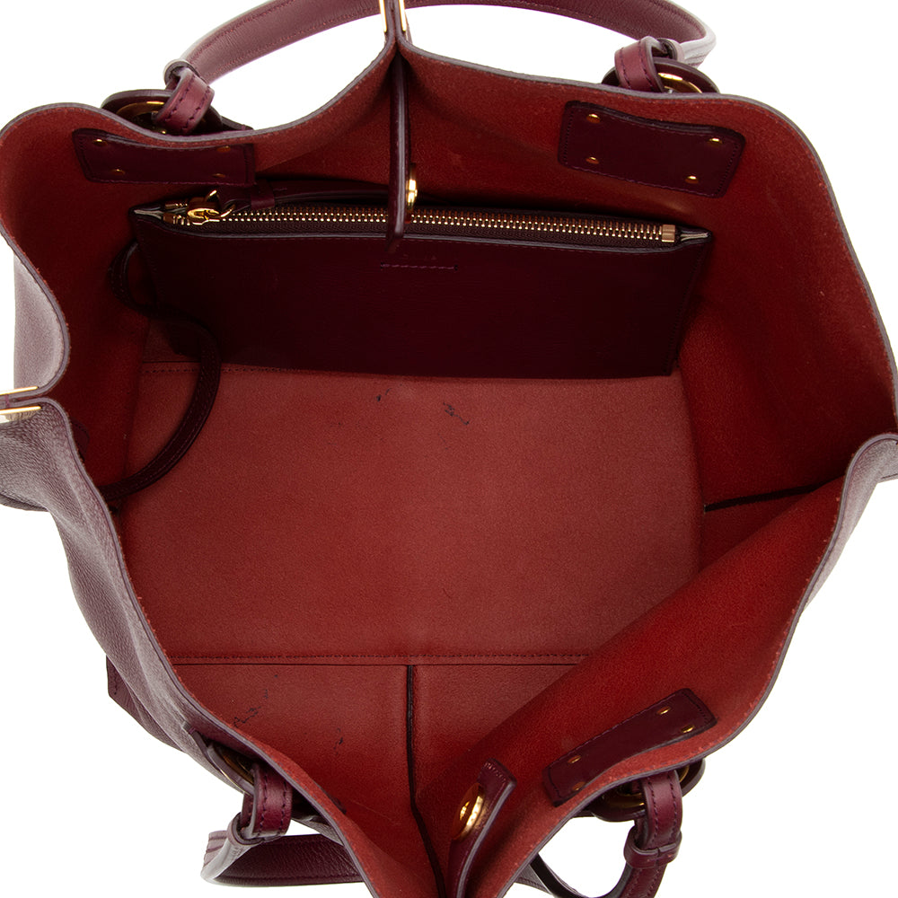 Chloe Calfskin Vick Medium Tote (SHF-13984)