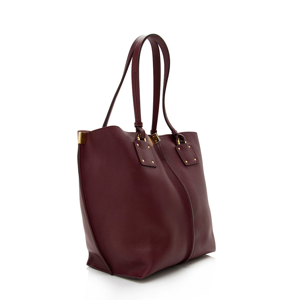 Chloe Calfskin Vick Medium Tote (SHF-13984)