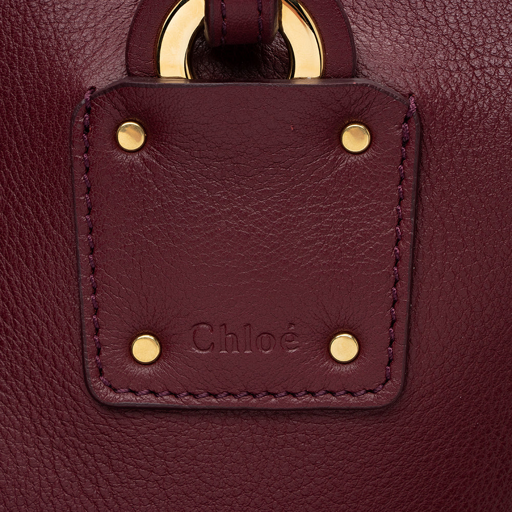 Chloe Calfskin Vick Medium Tote (SHF-13984)