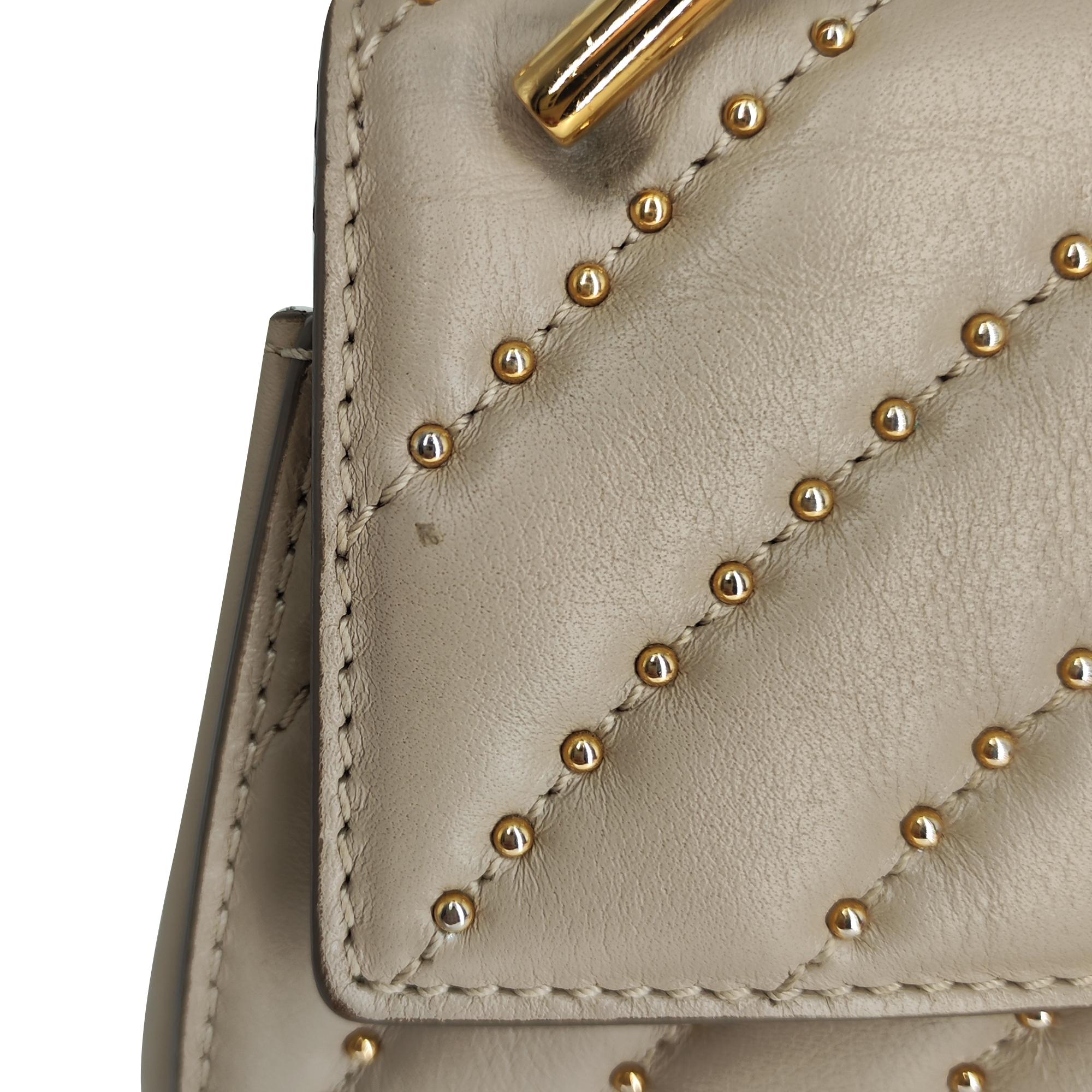 Chloe Drew Bijou Studded Leather Crossbody Bag (SHG-fiOW3d)