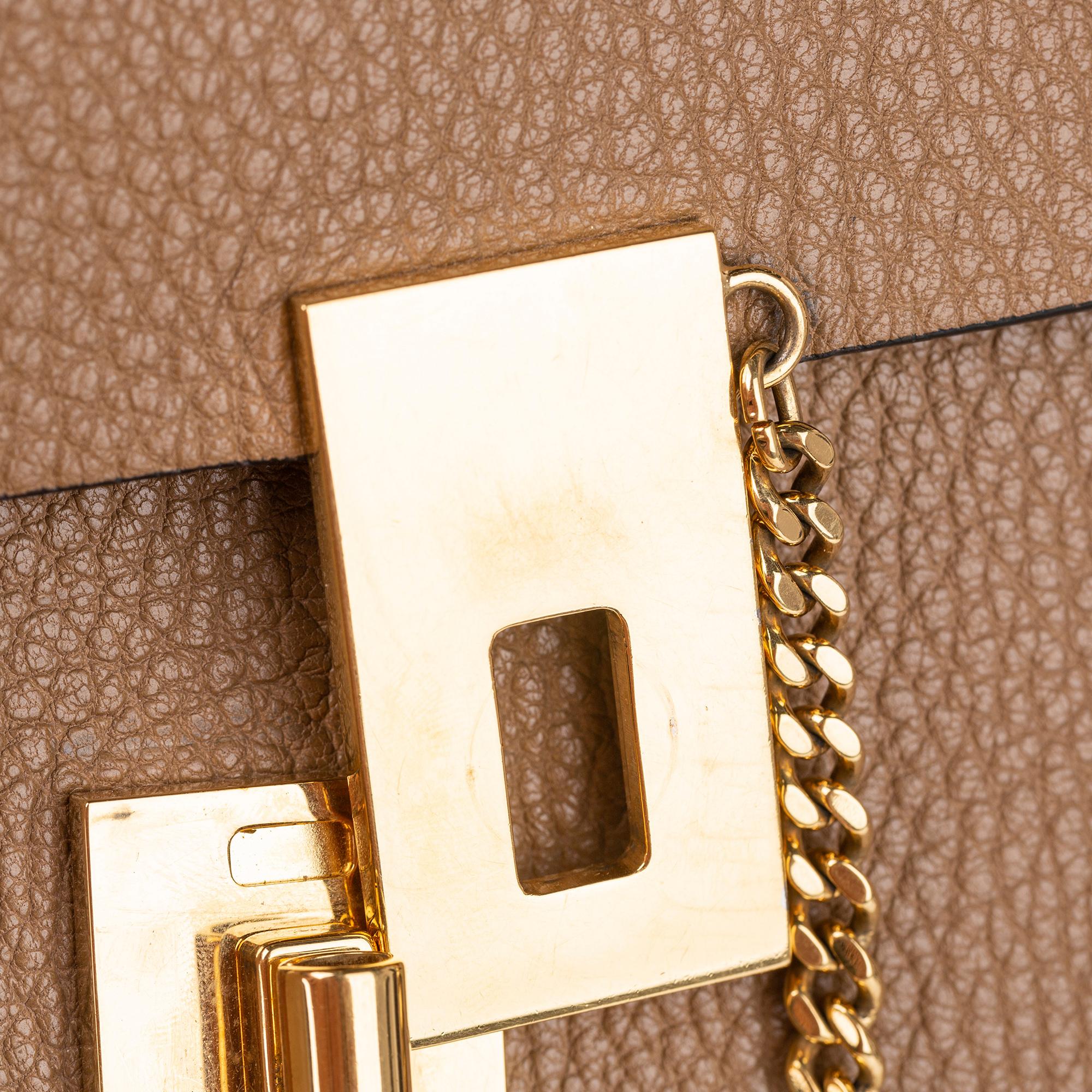 Chloe Drew Leather Crossbody Bag (SHG-28473)