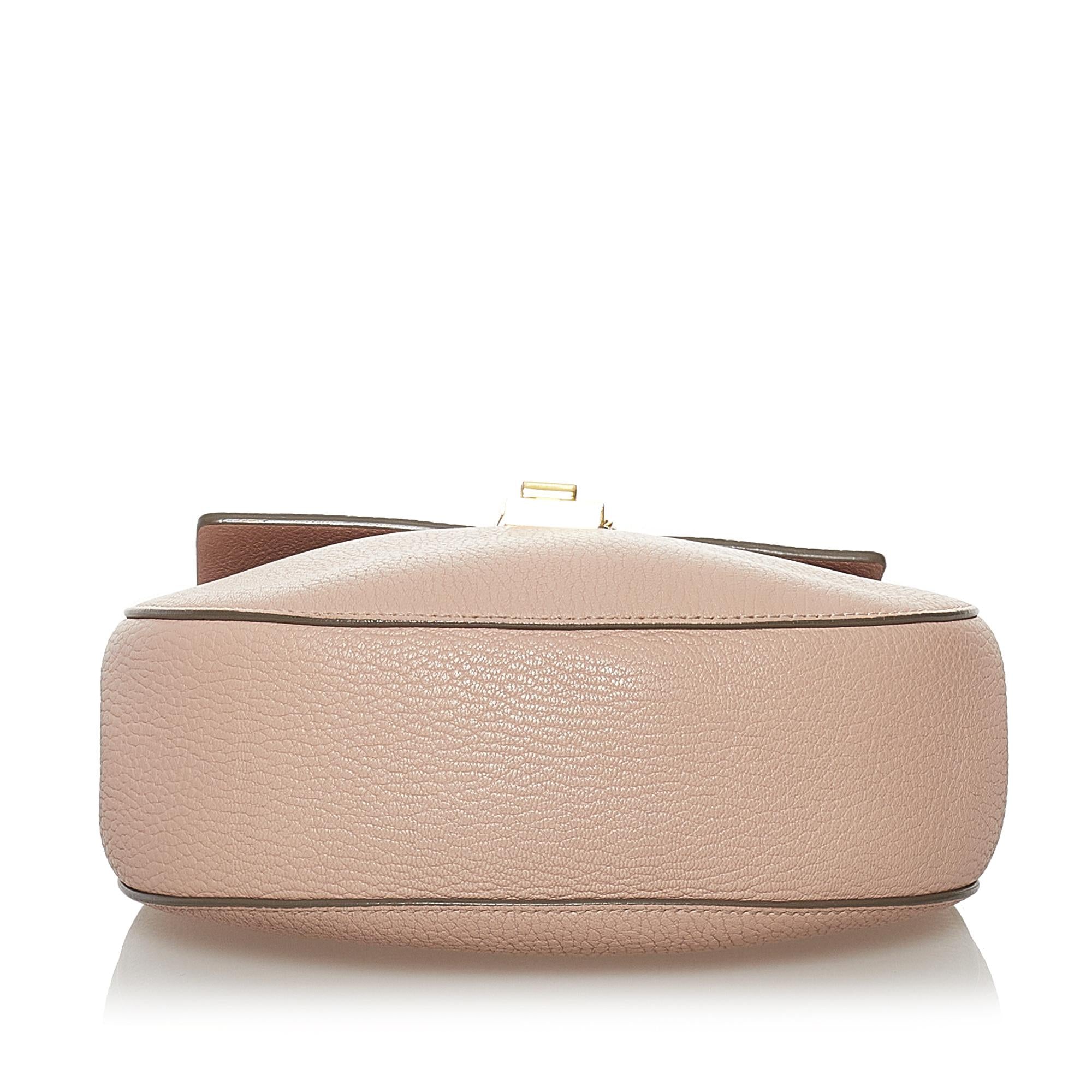 Chloe Drew Leather Crossbody Bag (SHG-32212)