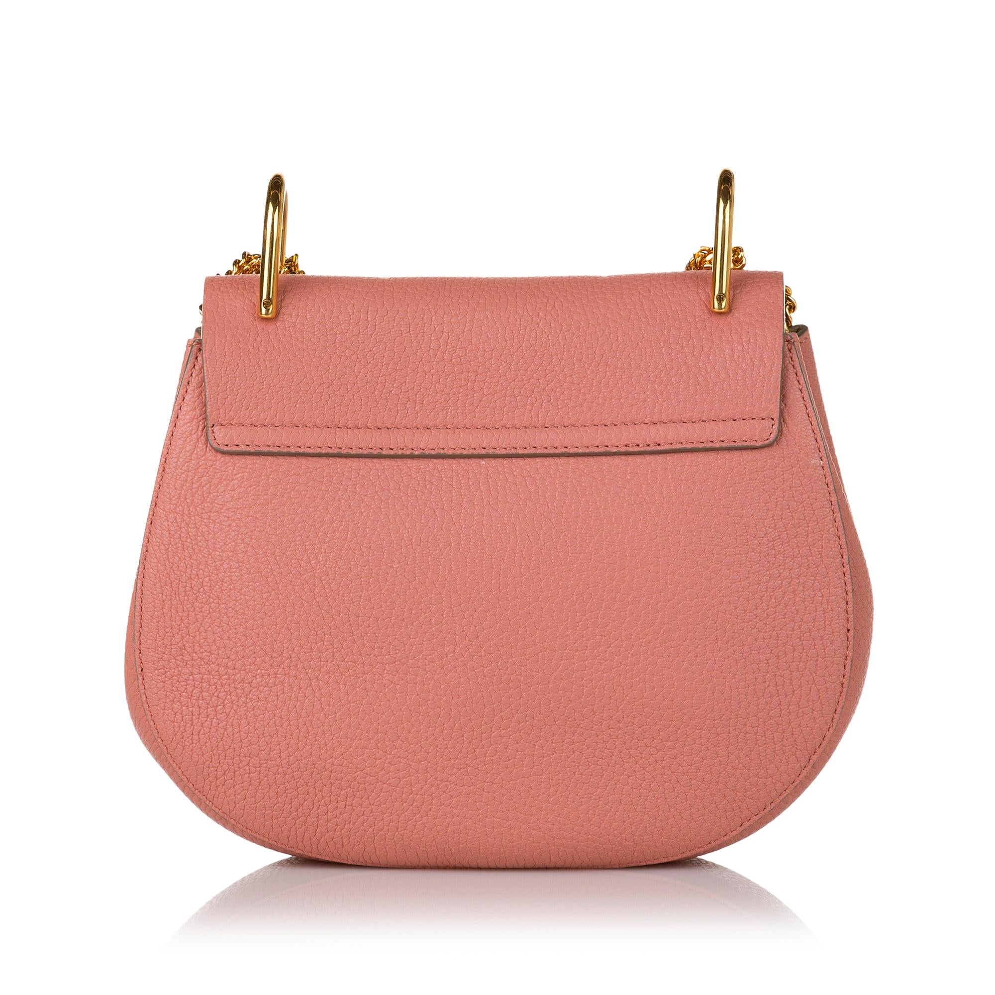 Chloe Drew Leather Crossbody Bag (SHG-33531)