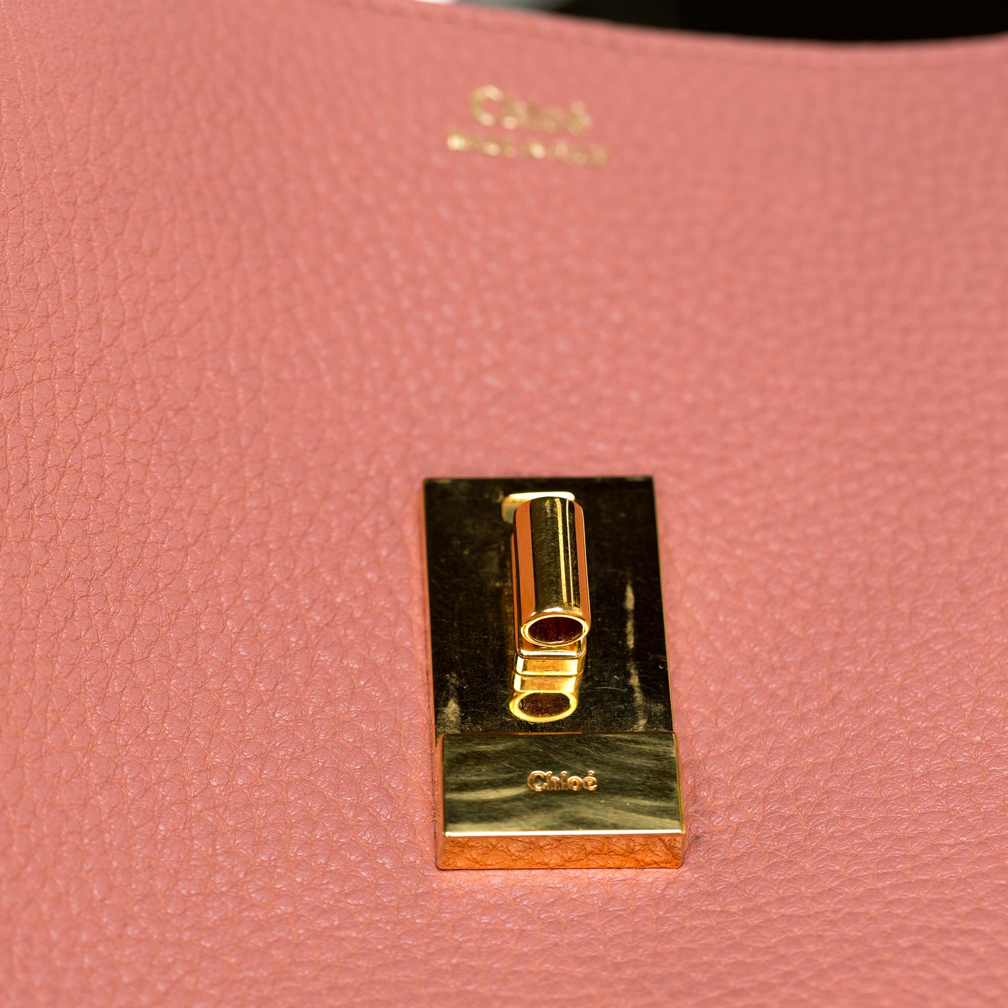 Chloe Drew Leather Crossbody Bag (SHG-33531)