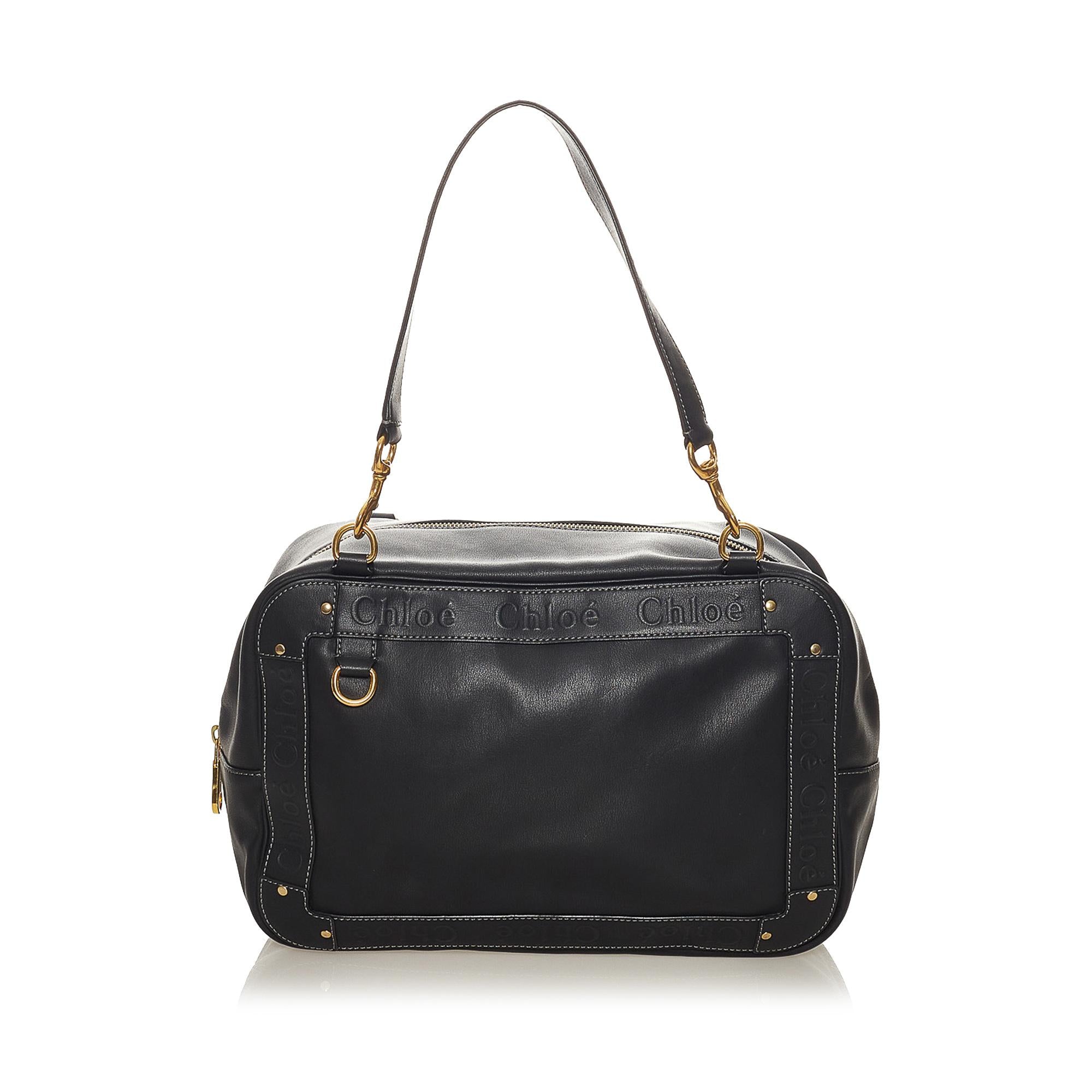Chloe Eden Leather Shoulder Bag (SHG-28059)