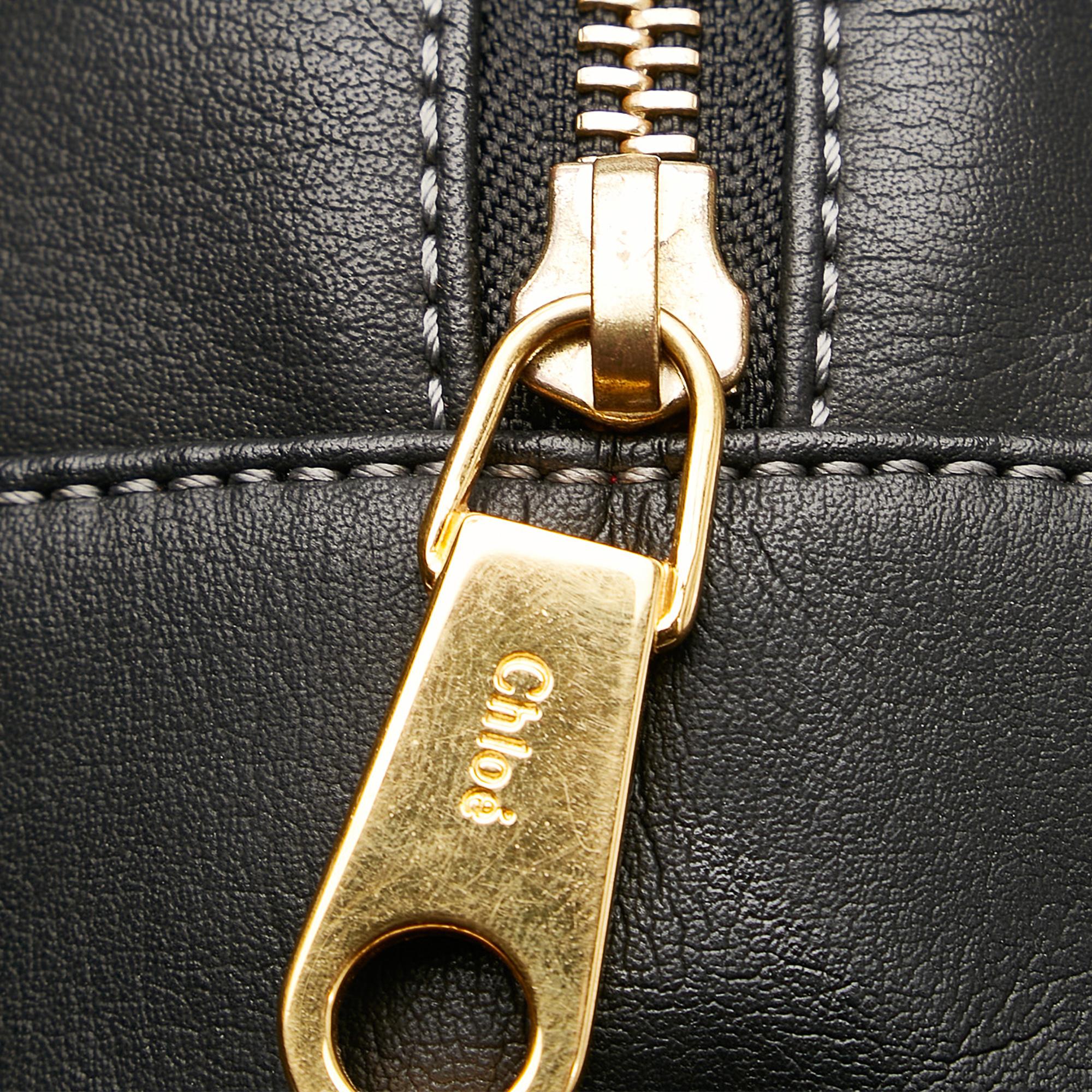 Chloe Eden Leather Shoulder Bag (SHG-28059)