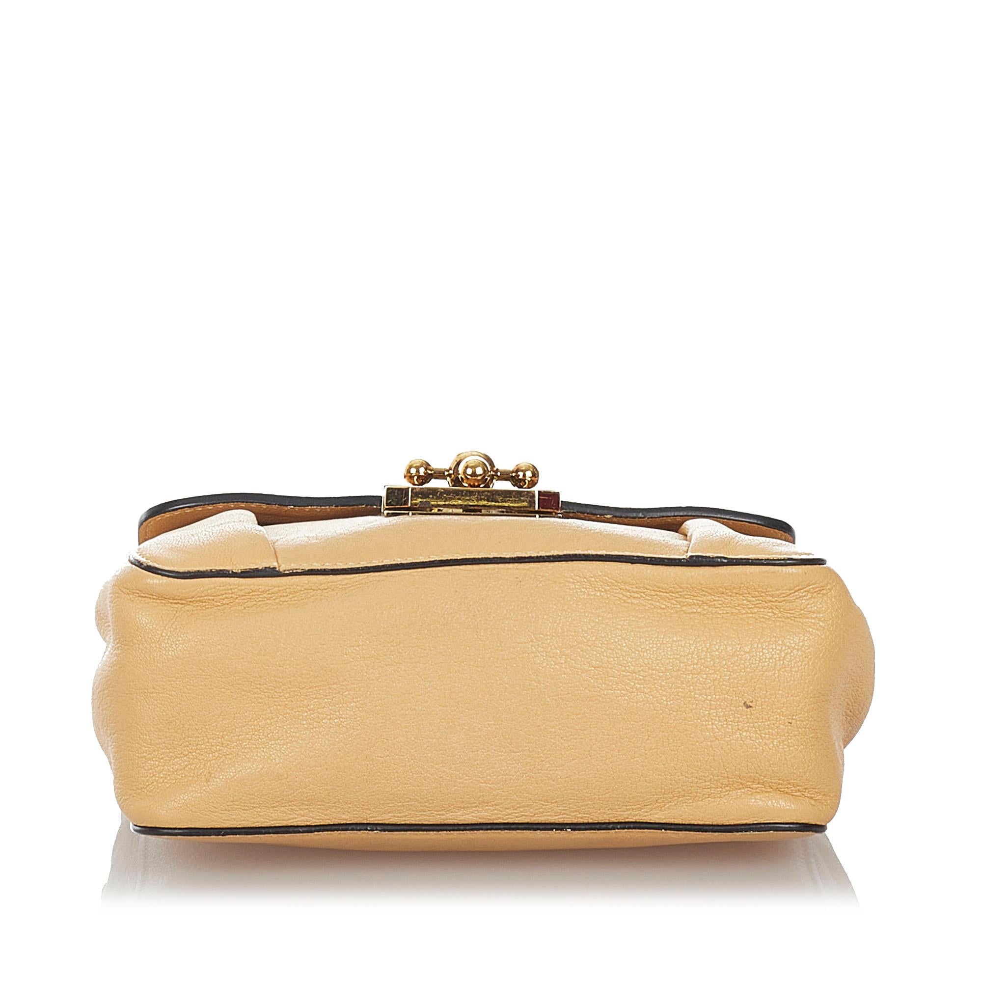 Chloe Elsie Leather Crossbody Bag (SHG-27136)