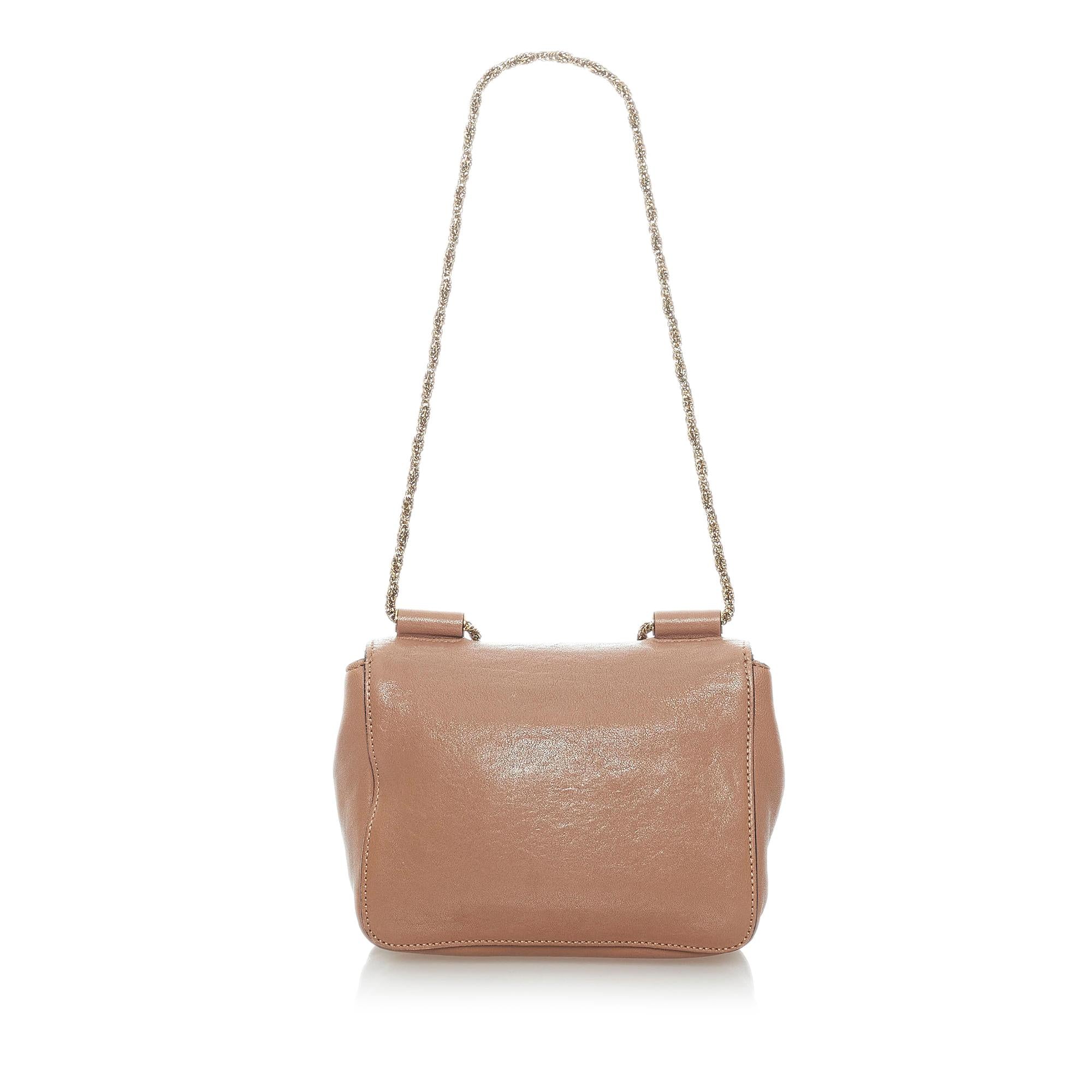 Chloe Elsie Leather Crossbody Bag (SHG-31597)