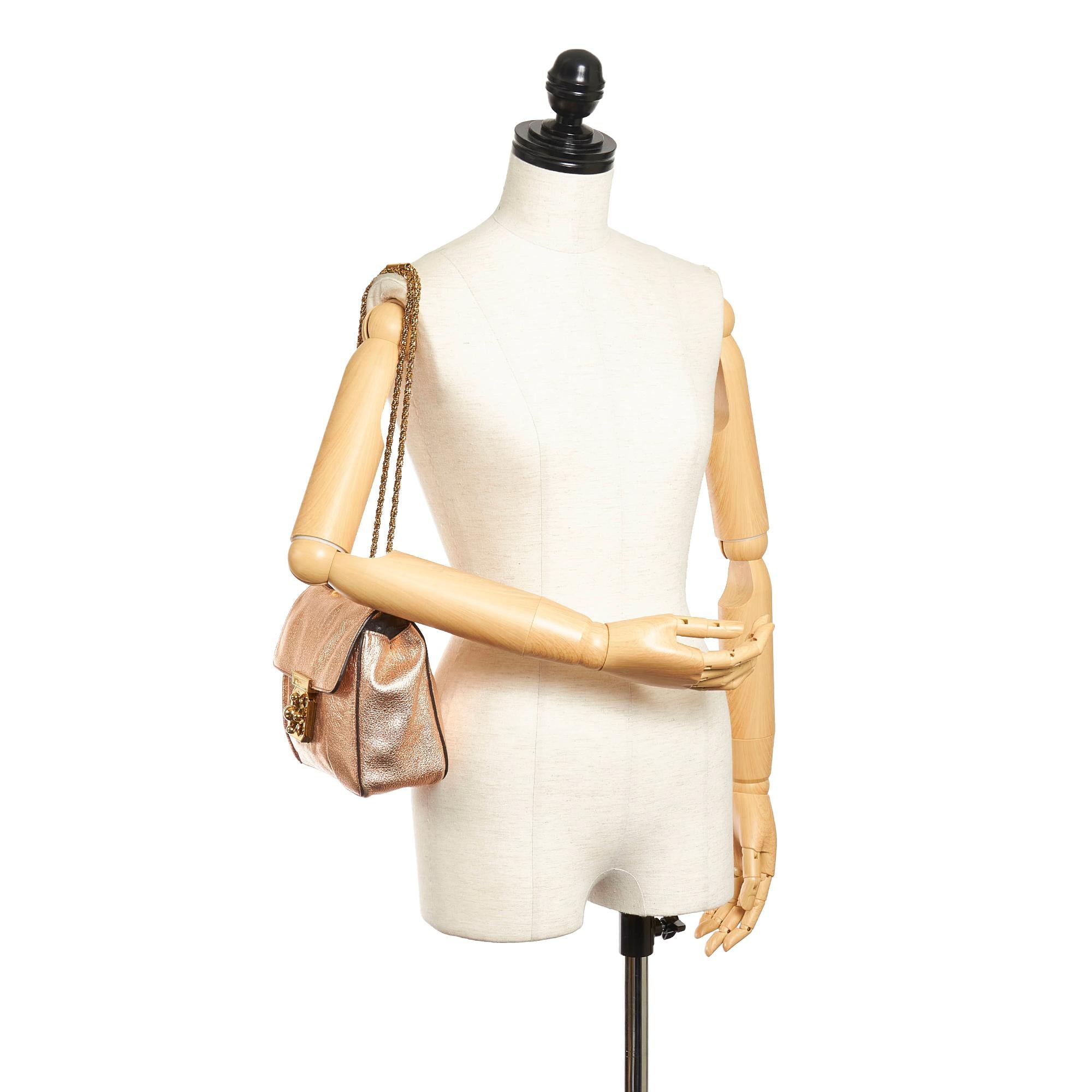 Chloe Elsie Leather Crossbody Bag (SHG-32037)