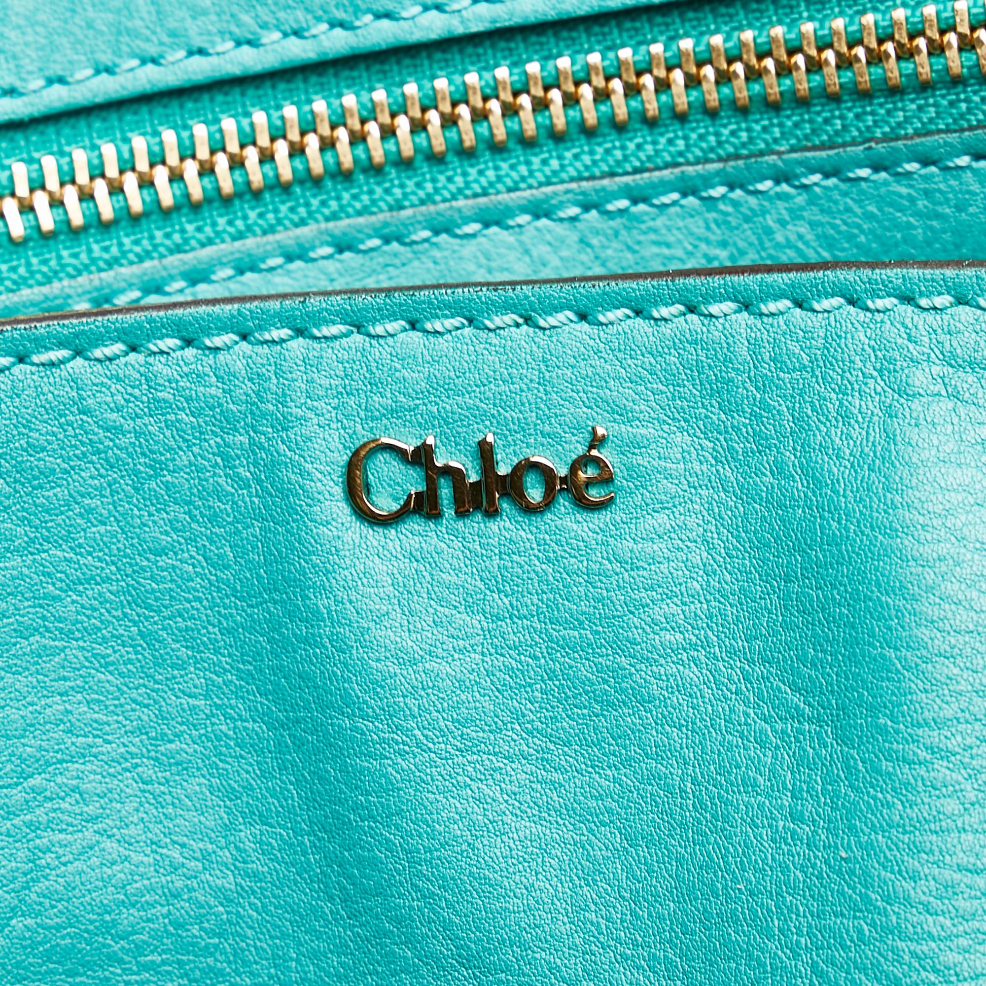 Chloe Elsie Leather Satchel (SHG-37648)