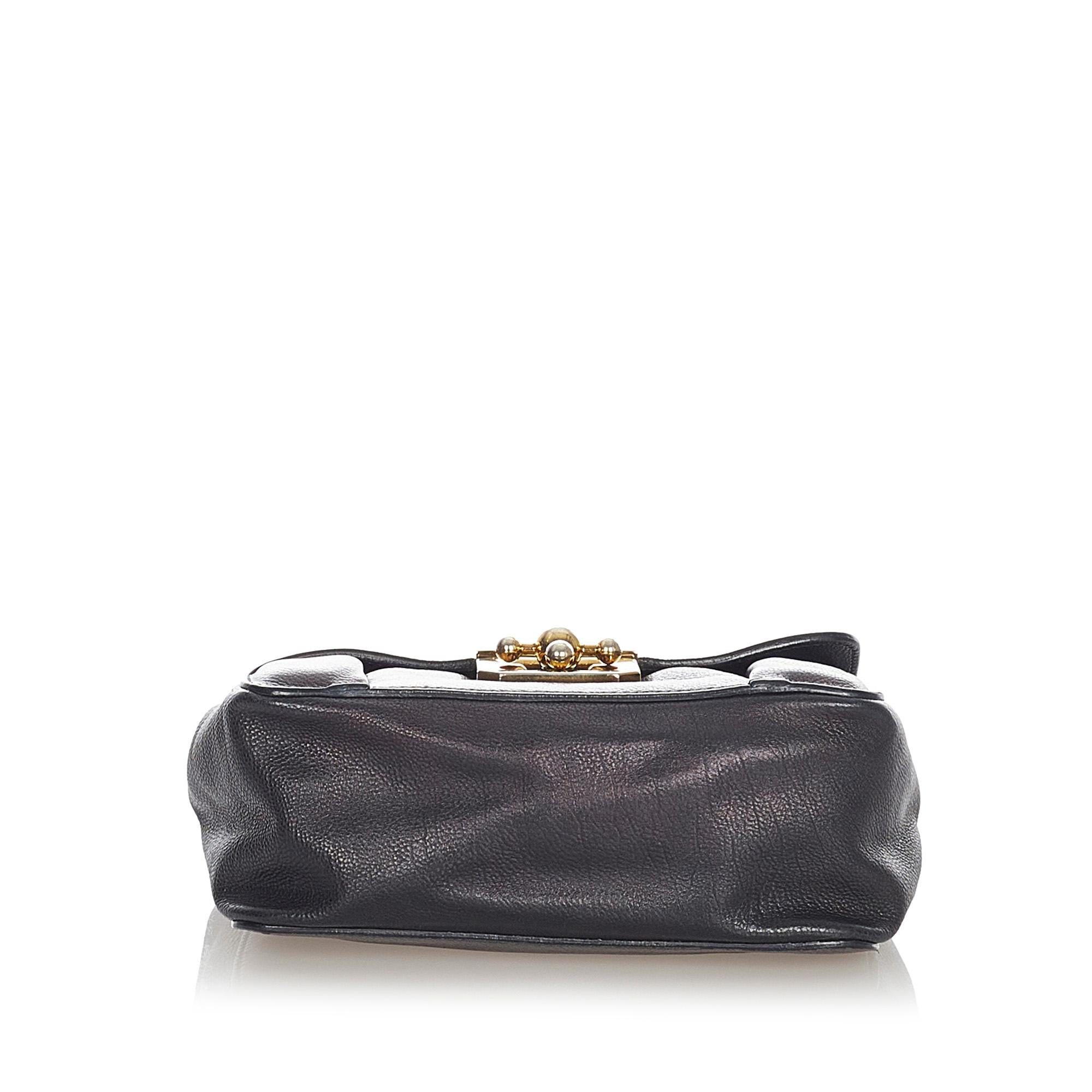 Chloe Elsie Leather Shoulder Bag (SHG-22957)