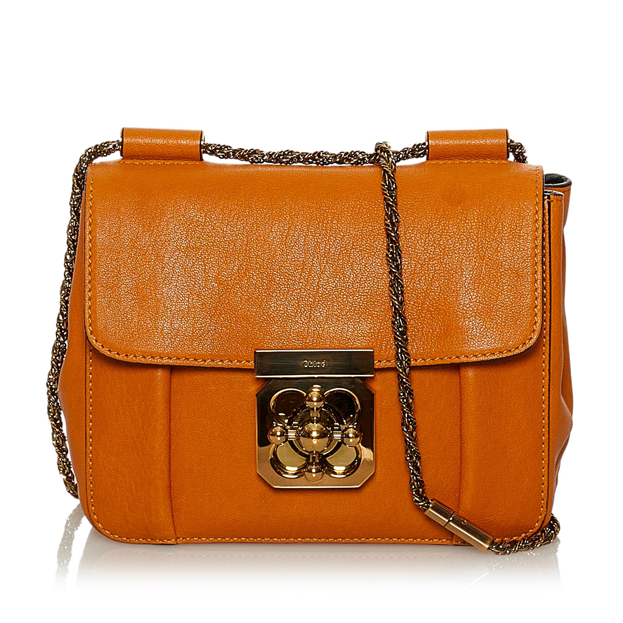 Chloe Elsie Leather Shoulder Bag (SHG-28504)