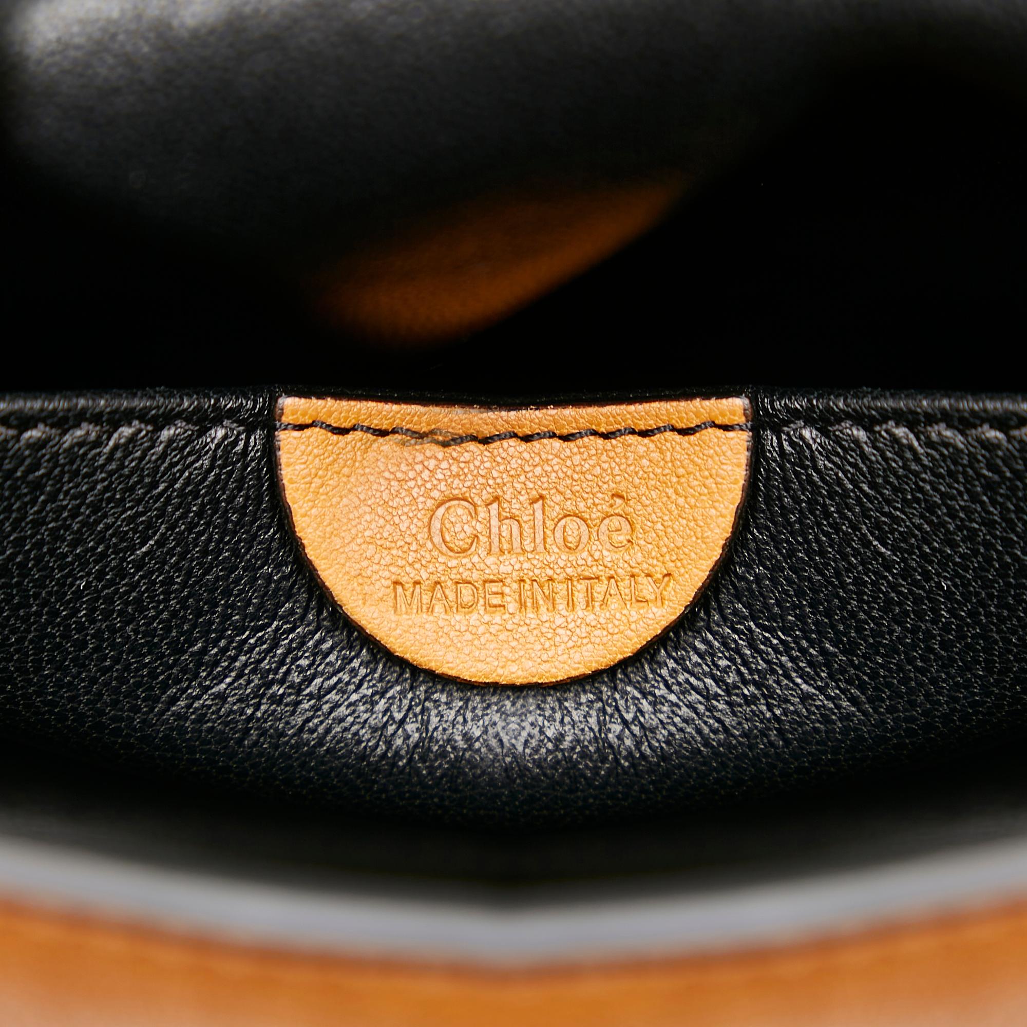 Chloe Elsie Leather Shoulder Bag (SHG-28504)