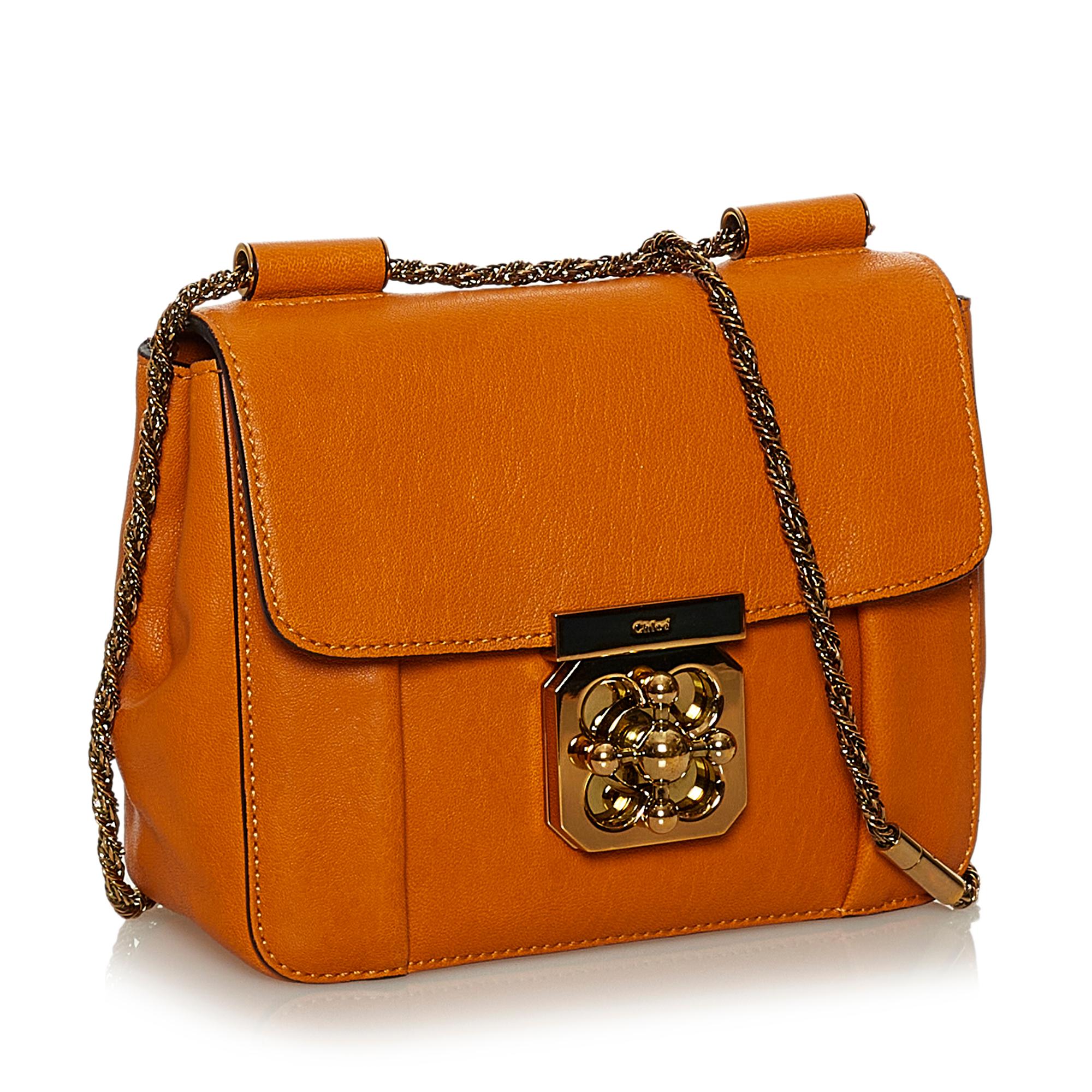 Chloe Elsie Leather Shoulder Bag (SHG-28504)