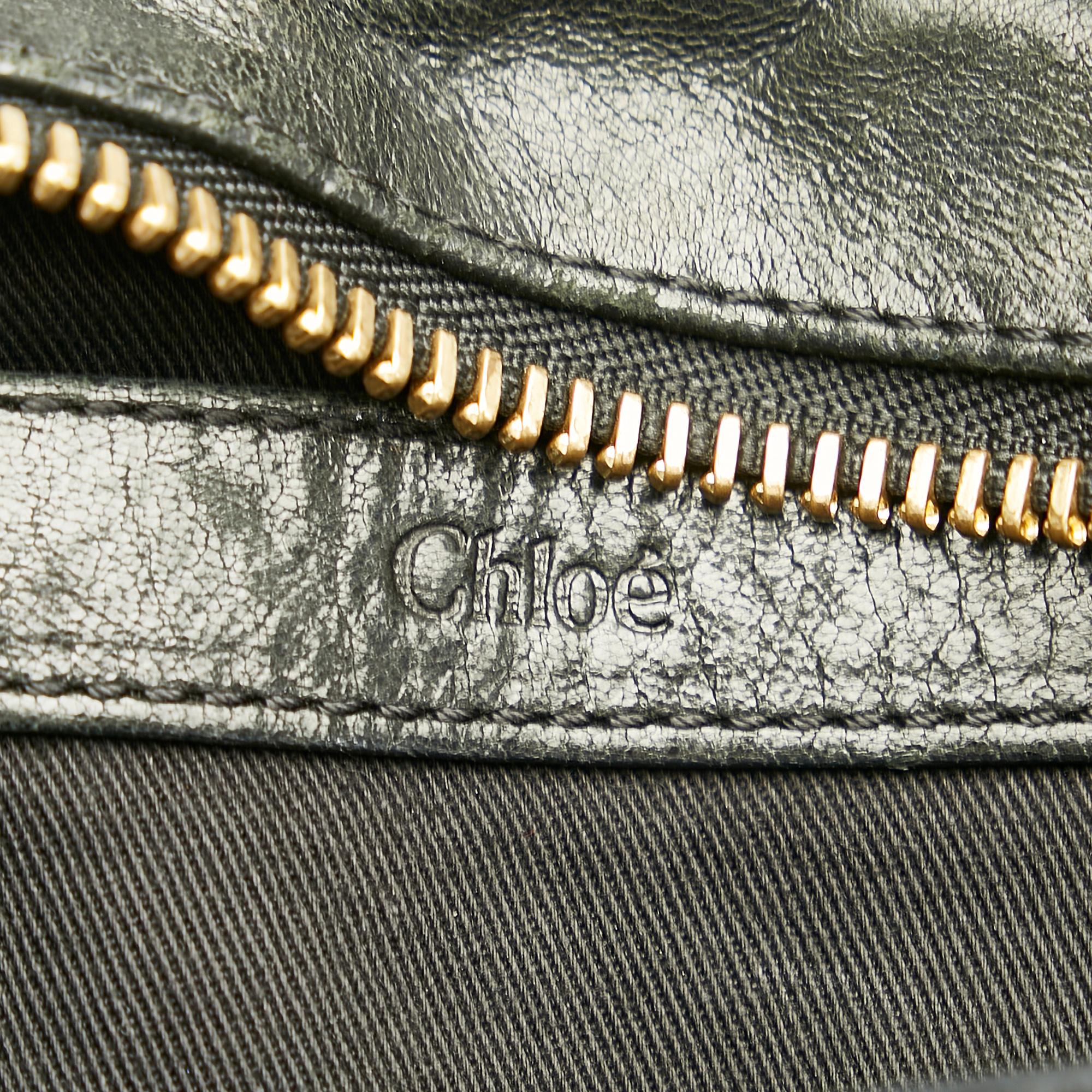 Chloe Ethel Leather Satchel (SHG-27078)