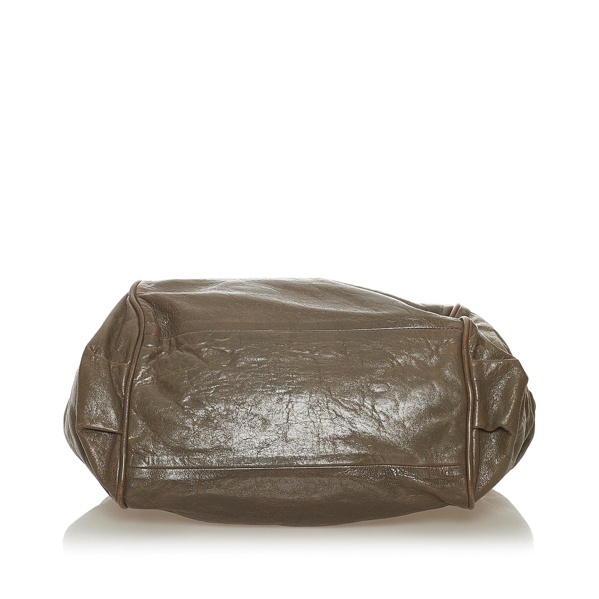 Chloe Ethel Leather Satchel (SHG-27470)