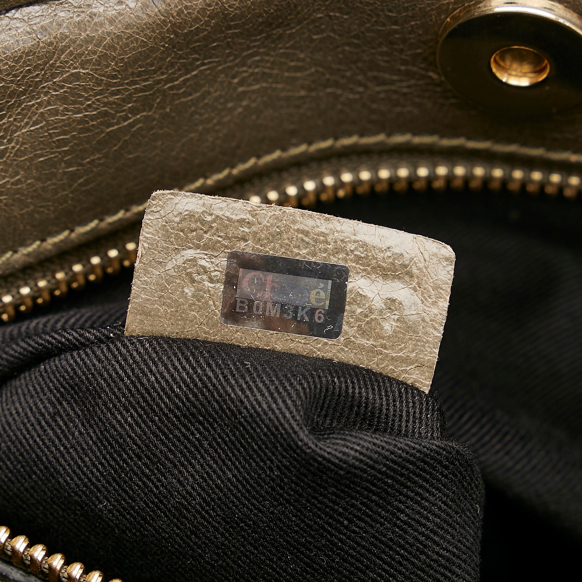 Chloe Ethel Leather Satchel (SHG-27470)